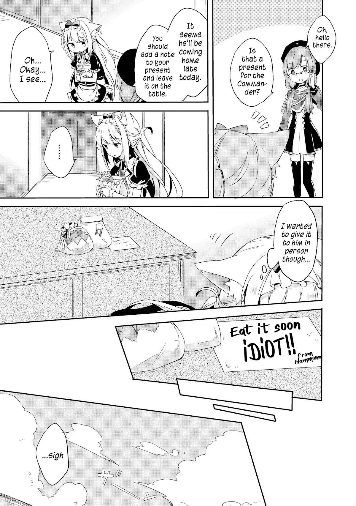 Azur Lane Comic Anthology Vol.2 Chapter 1.8 page 5 - Vol.1 Chapter 8: Look Over Here!