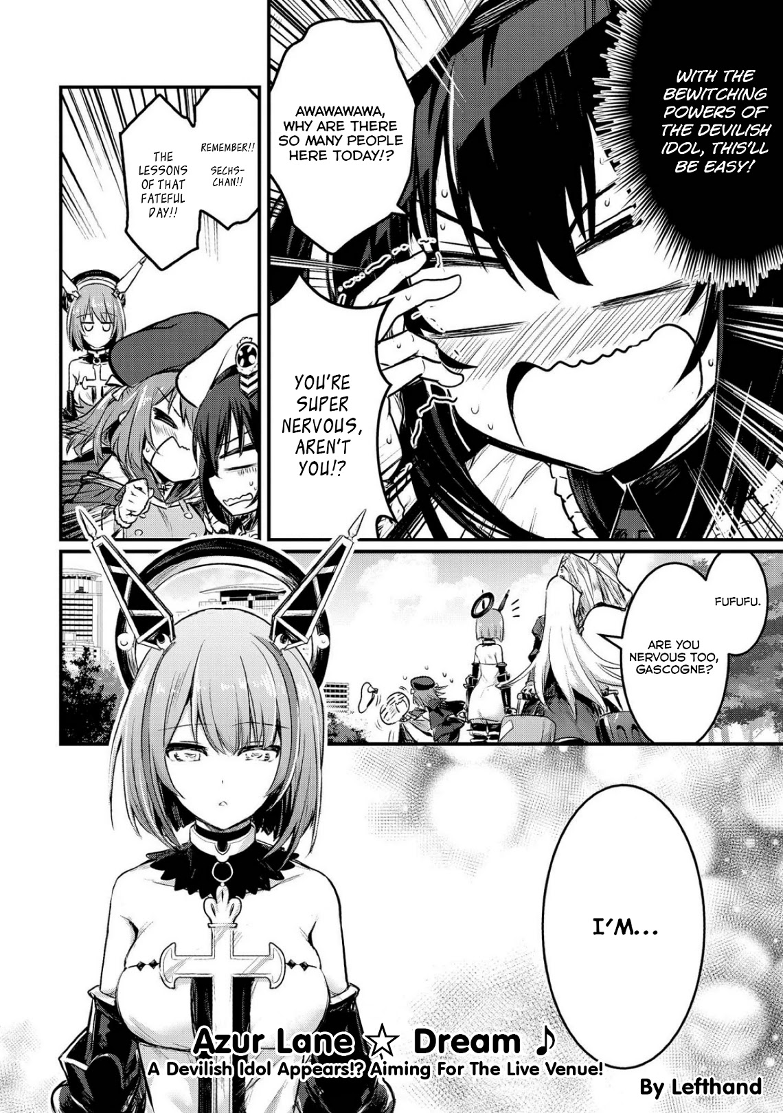 Azur Lane Comic Anthology Vol.2 Chapter 10.2 page 2 - Vol.10 Chapter 2: Azur Lane Dream - A Devilish Idol Appears!? Aiming For The Live Venue!