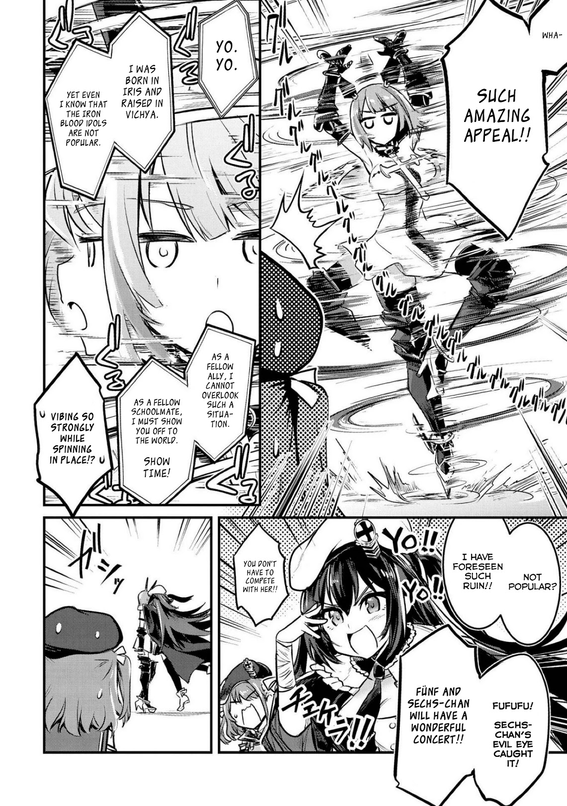 Azur Lane Comic Anthology Vol.2 Chapter 10.2 page 4 - Vol.10 Chapter 2: Azur Lane Dream - A Devilish Idol Appears!? Aiming For The Live Venue!