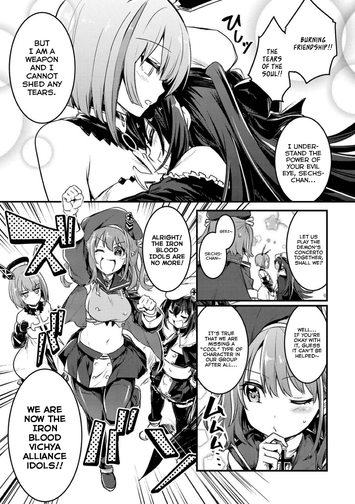 Azur Lane Comic Anthology Vol.2 Chapter 10.2 page 5 - Vol.10 Chapter 2: Azur Lane Dream - A Devilish Idol Appears!? Aiming For The Live Venue!