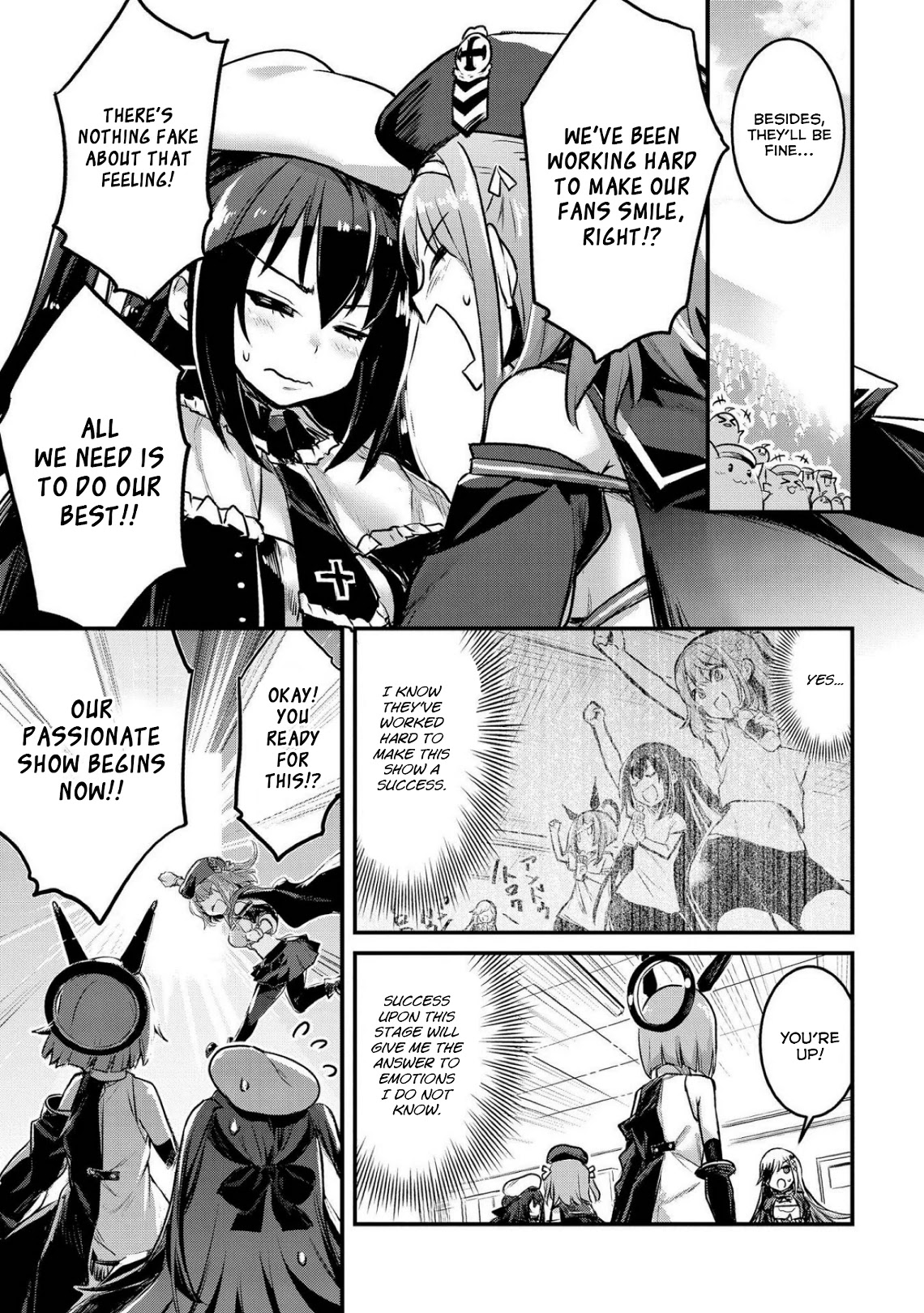 Azur Lane Comic Anthology Vol.2 Chapter 10.2 page 7 - Vol.10 Chapter 2: Azur Lane Dream - A Devilish Idol Appears!? Aiming For The Live Venue!