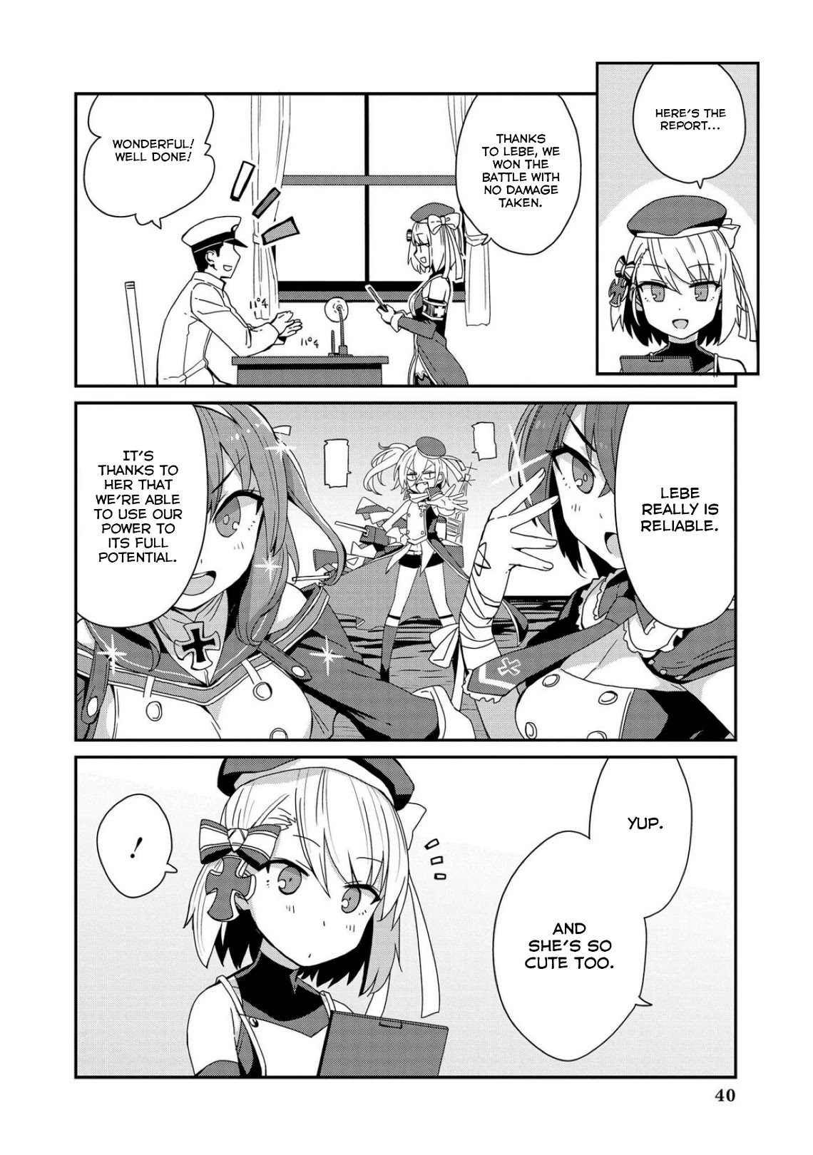 Azur Lane Comic Anthology Vol.2 Chapter 10.3 page 2 - Vol.10 Chapter 3: The Cool And Cute Leberecht Maass