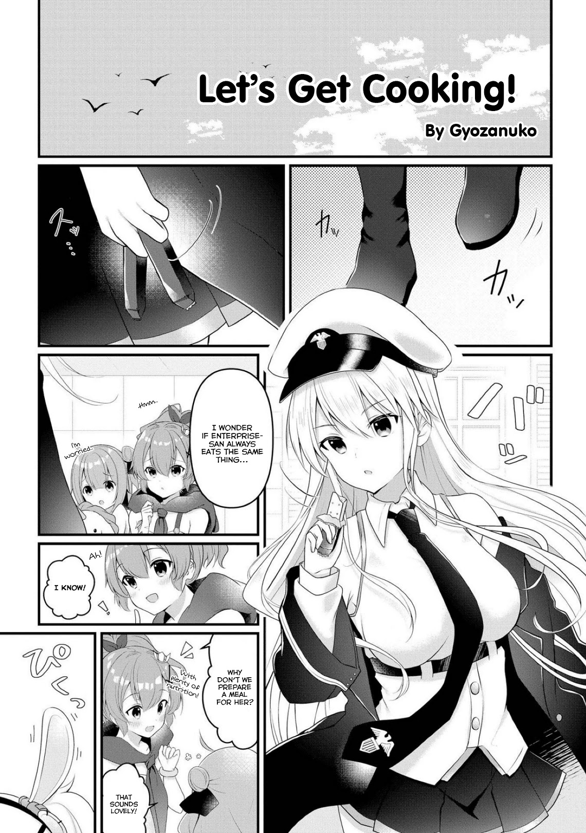 Azur Lane Comic Anthology Vol.2 Chapter 10.8 page 1 - Vol.10 Chapter 8: Let's Get Cooking!
