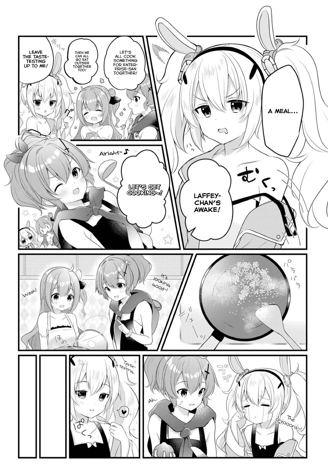 Azur Lane Comic Anthology Vol.2 Chapter 10.8 page 2 - Vol.10 Chapter 8: Let's Get Cooking!