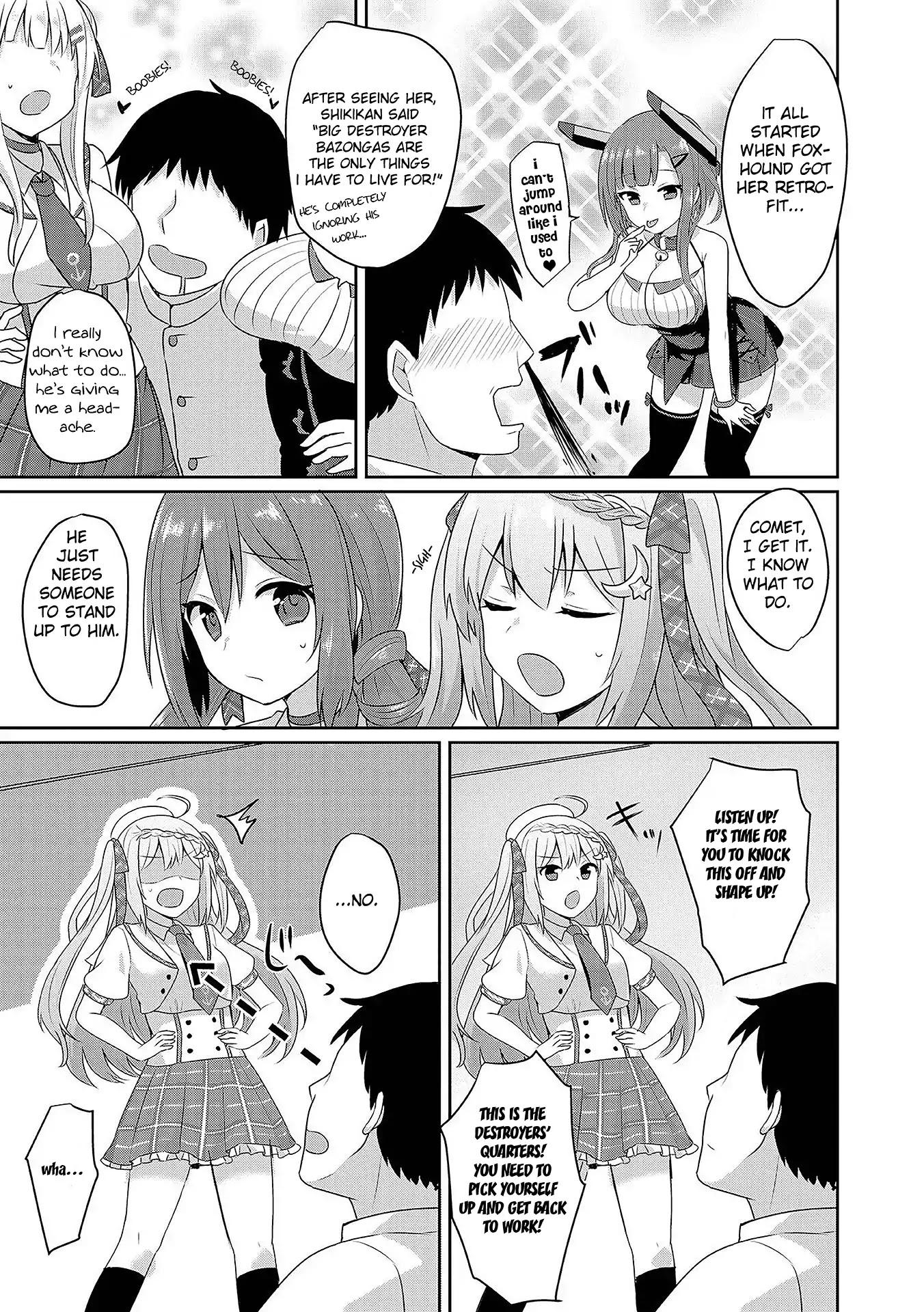 Azur Lane Comic Anthology Vol.2 Chapter 2.11 page 3 - Vol. 2 Chapter 11: Shikikan, You're Into XX!?