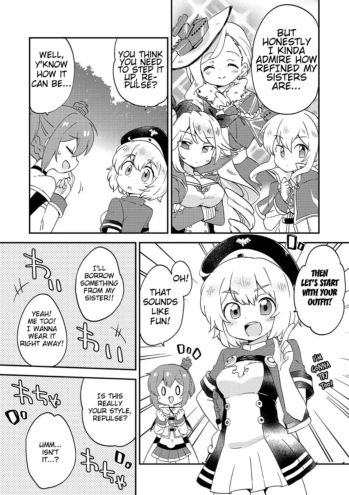 Azur Lane Comic Anthology Vol.2 Chapter 2.12 page 4 - Vol. 2 Chapter 12: Seriously Unserious