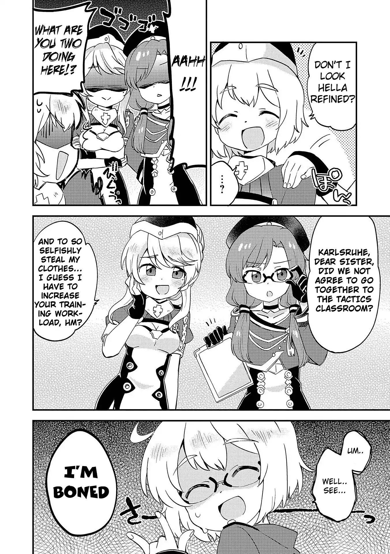 Azur Lane Comic Anthology Vol.2 Chapter 2.12 page 6 - Vol. 2 Chapter 12: Seriously Unserious