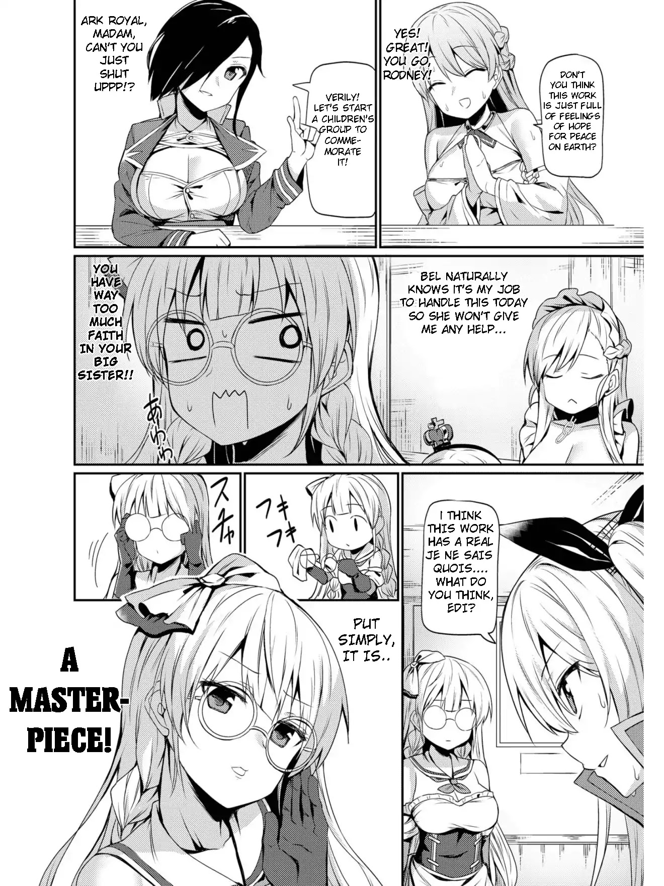 Azur Lane Comic Anthology Vol.2 Chapter 2.13 page 10 - Vol. 2 Chapter 13: Queen's Smile
