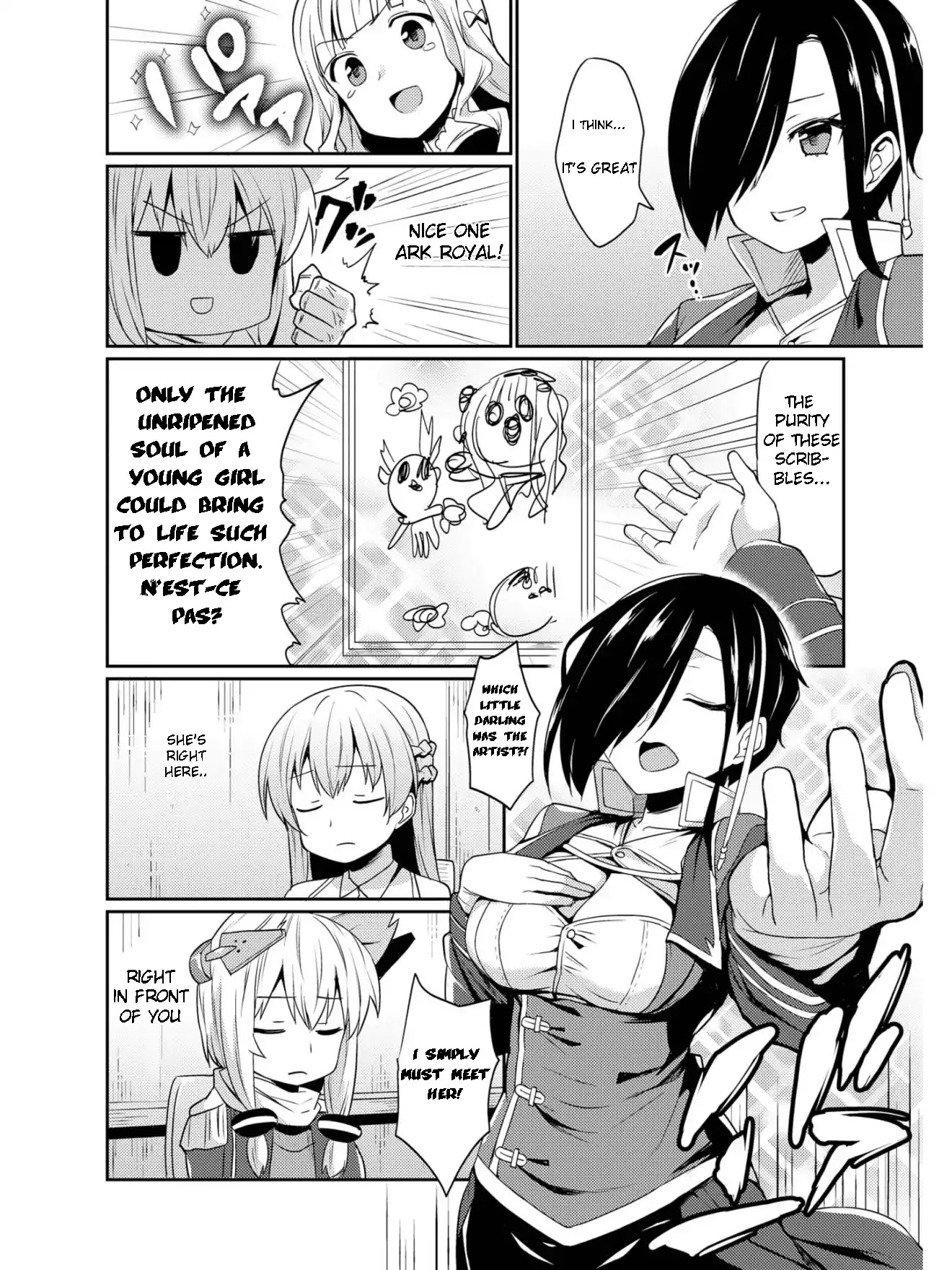 Azur Lane Comic Anthology Vol.2 Chapter 2.13 page 4 - Vol. 2 Chapter 13: Queen's Smile