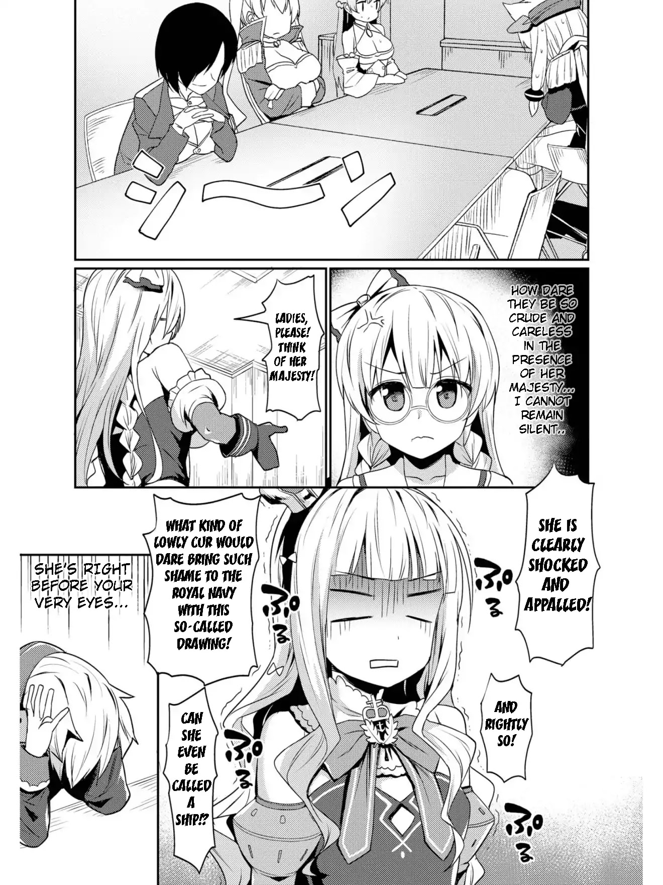 Azur Lane Comic Anthology Vol.2 Chapter 2.13 page 5 - Vol. 2 Chapter 13: Queen's Smile