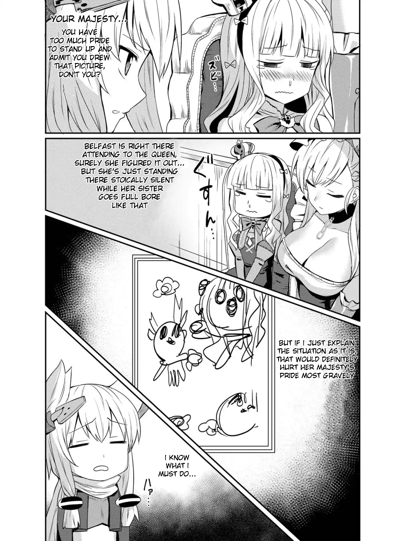 Azur Lane Comic Anthology Vol.2 Chapter 2.13 page 6 - Vol. 2 Chapter 13: Queen's Smile