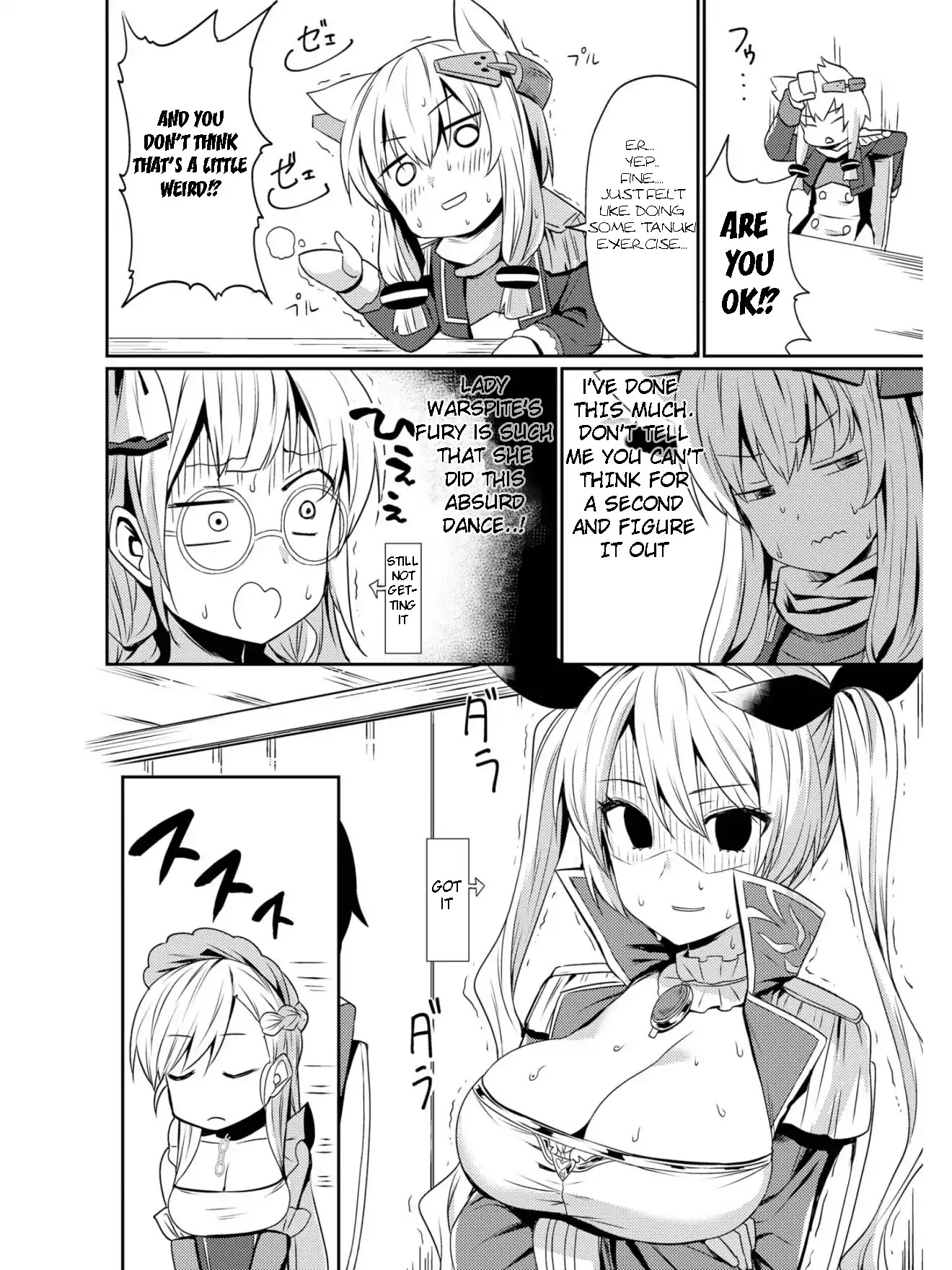 Azur Lane Comic Anthology Vol.2 Chapter 2.13 page 8 - Vol. 2 Chapter 13: Queen's Smile