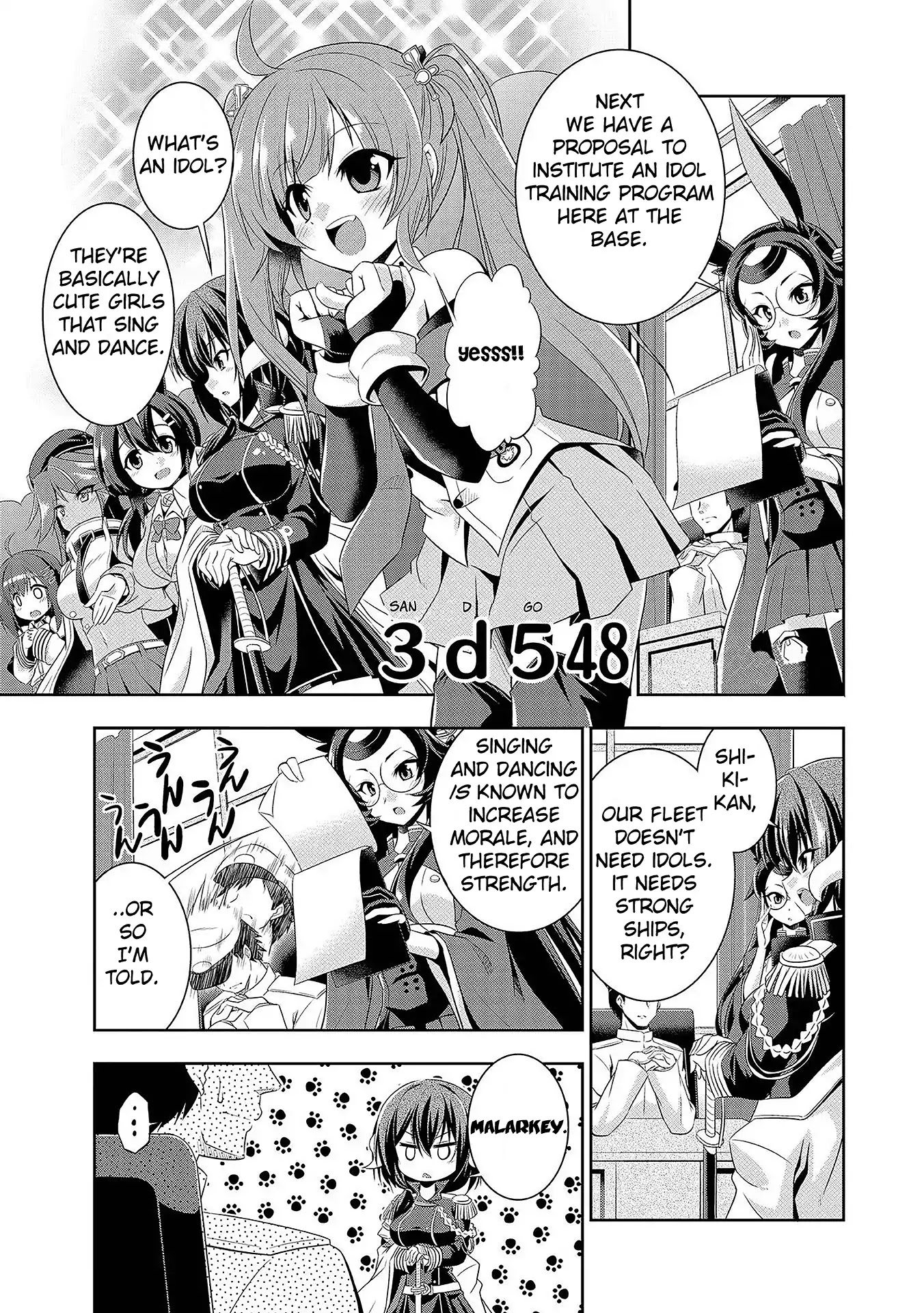 Azur Lane Comic Anthology Vol.2 Chapter 2.14 page 1 - Vol.2 Chapter 14: 3d548