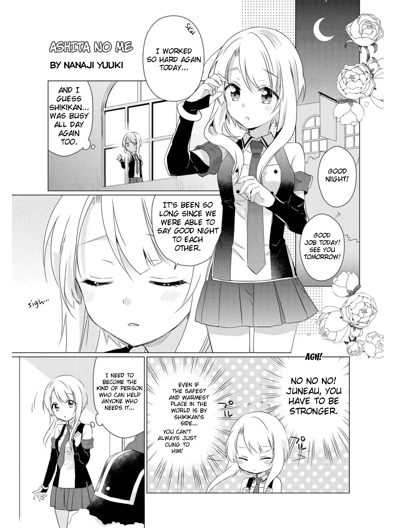 Azur Lane Comic Anthology Vol.2 Chapter 2.2 page 1 - Vol.2 Chapter 2: Ashita no Me