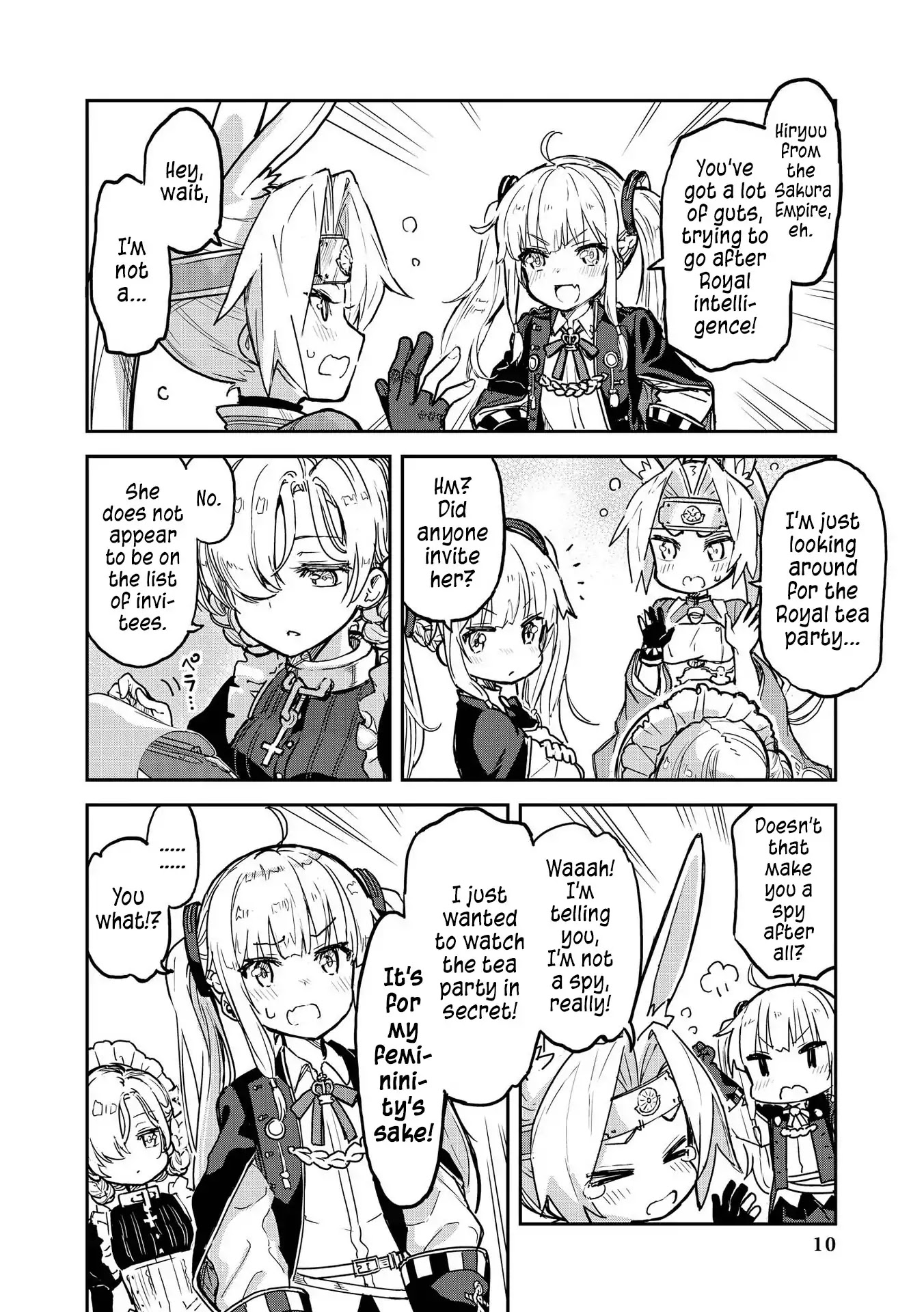Azur Lane Comic Anthology Vol.2 Chapter 3.1 page 2 - Vol.3 Chapter 1: Teach Me, Amazon