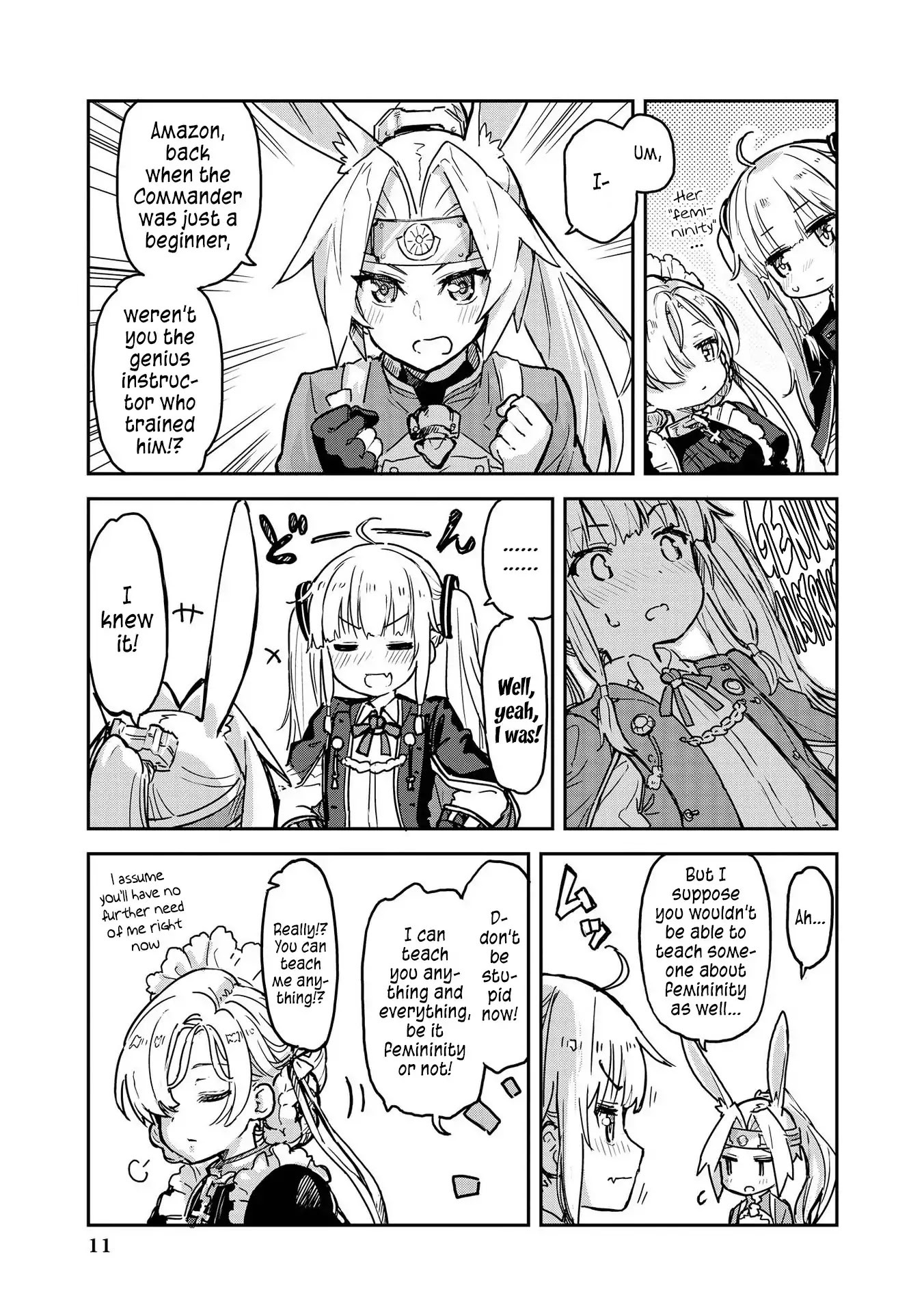 Azur Lane Comic Anthology Vol.2 Chapter 3.1 page 3 - Vol.3 Chapter 1: Teach Me, Amazon
