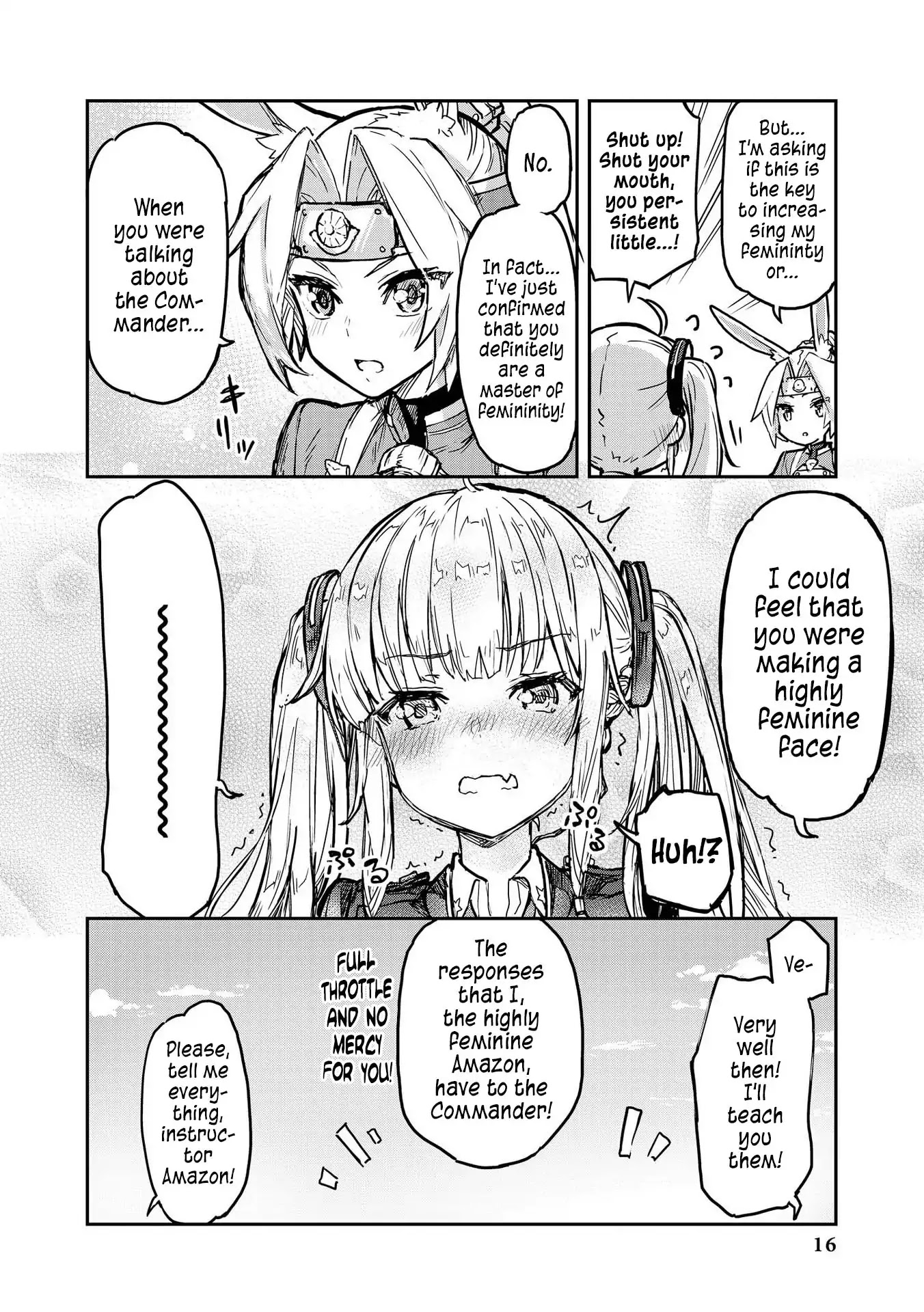 Azur Lane Comic Anthology Vol.2 Chapter 3.1 page 8 - Vol.3 Chapter 1: Teach Me, Amazon
