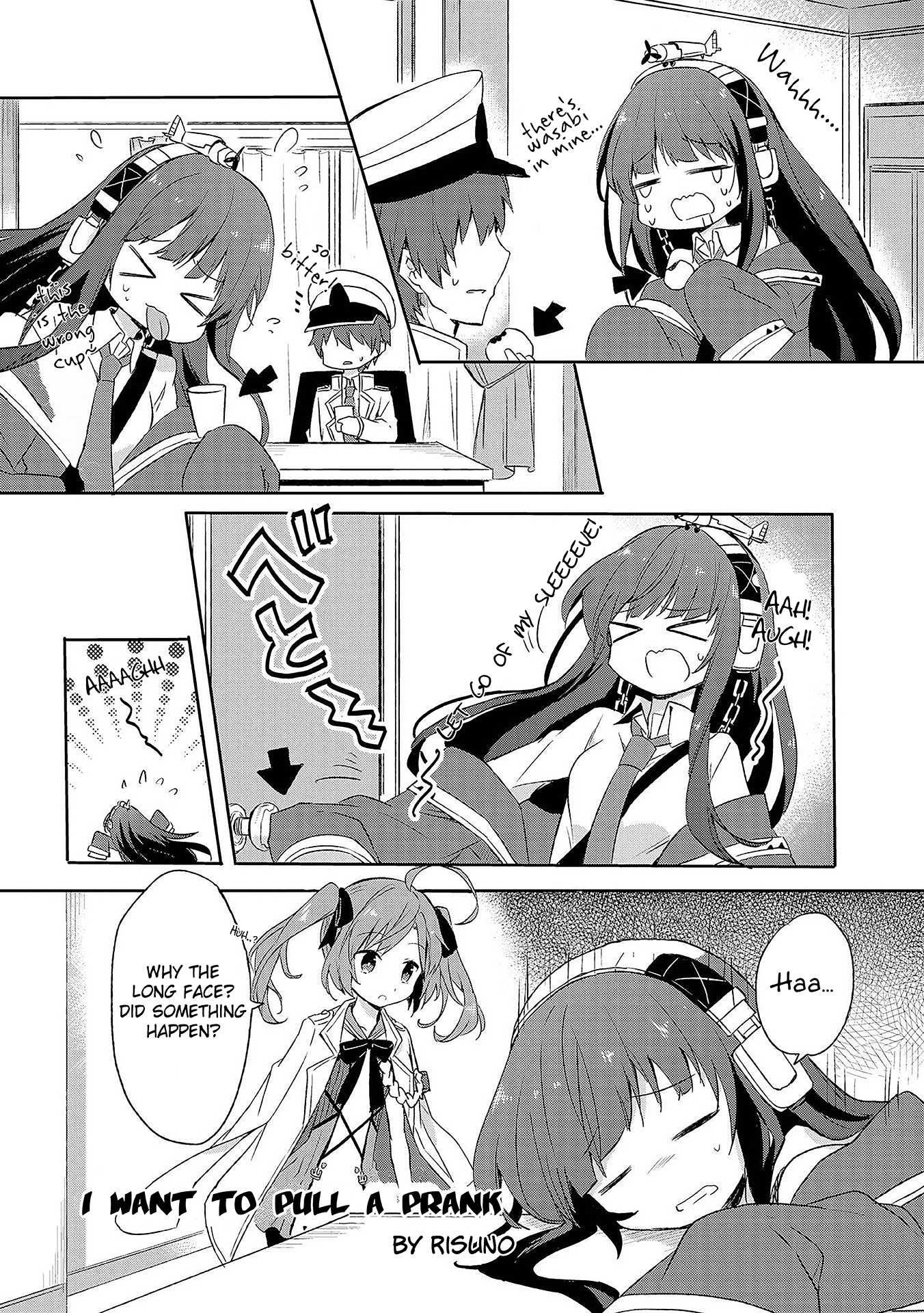 Azur Lane Comic Anthology Vol.2 Chapter 3.10 page 1 - Vol. 3 Chapter 10: I Want to Pull a Prank