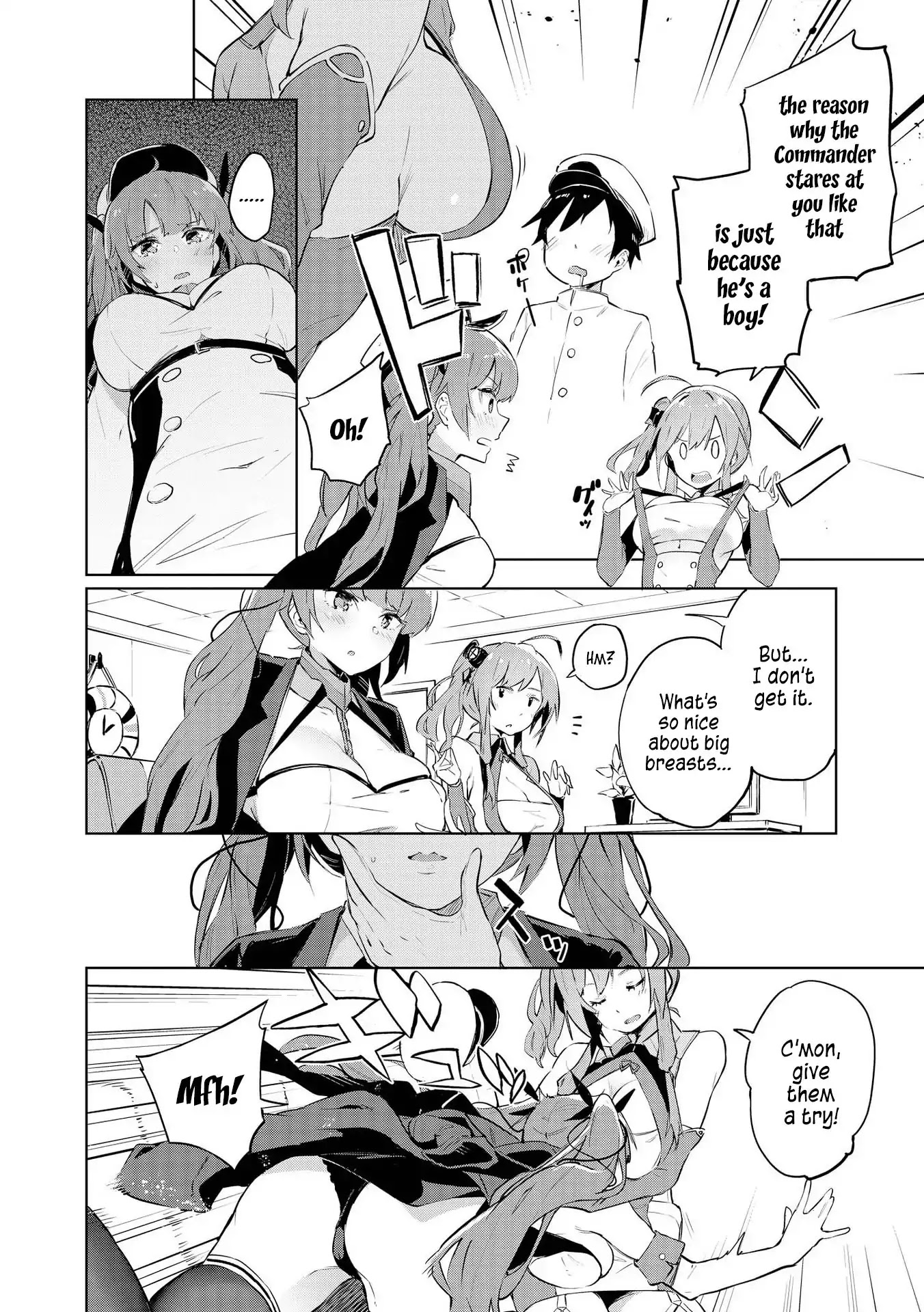 Azur Lane Comic Anthology Vol.2 Chapter 3.2 page 4 - Vol.3 Chapter 2: Honolulu Is Worrying!!
