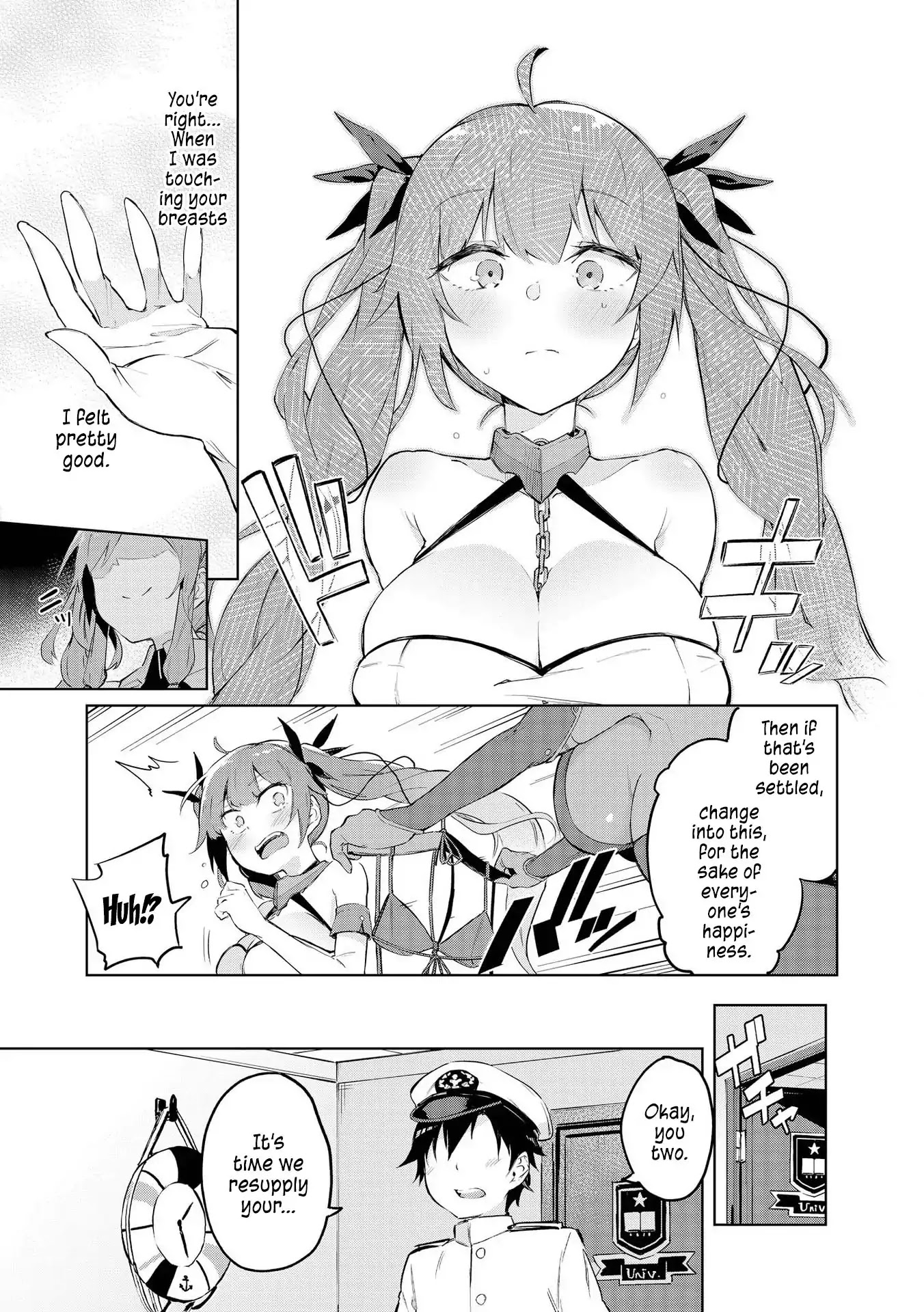 Azur Lane Comic Anthology Vol.2 Chapter 3.2 page 7 - Vol.3 Chapter 2: Honolulu Is Worrying!!