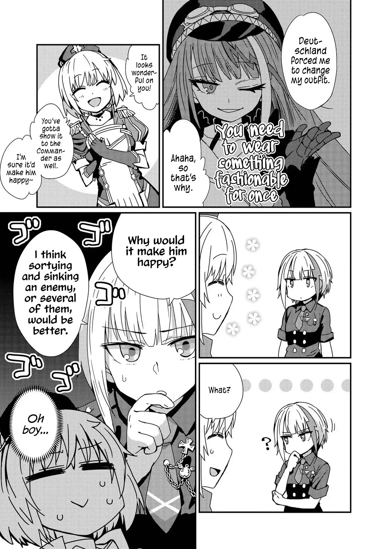 Azur Lane Comic Anthology Vol.2 Chapter 3.3 page 3 - Vol.3 Chapter 3: Seize The Warmth With This Hand