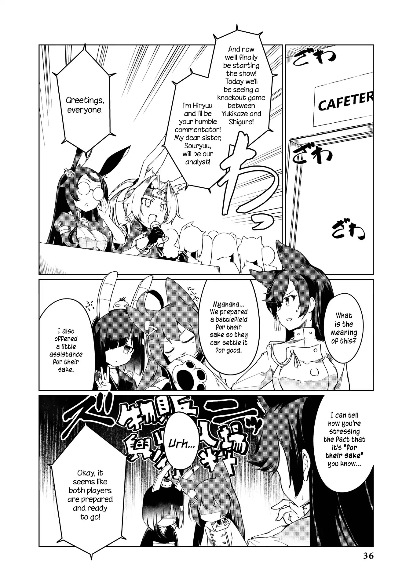 Azur Lane Comic Anthology Vol.2 Chapter 3.4 page 2 - Vol.3 Chapter 4: Black / White Hot War