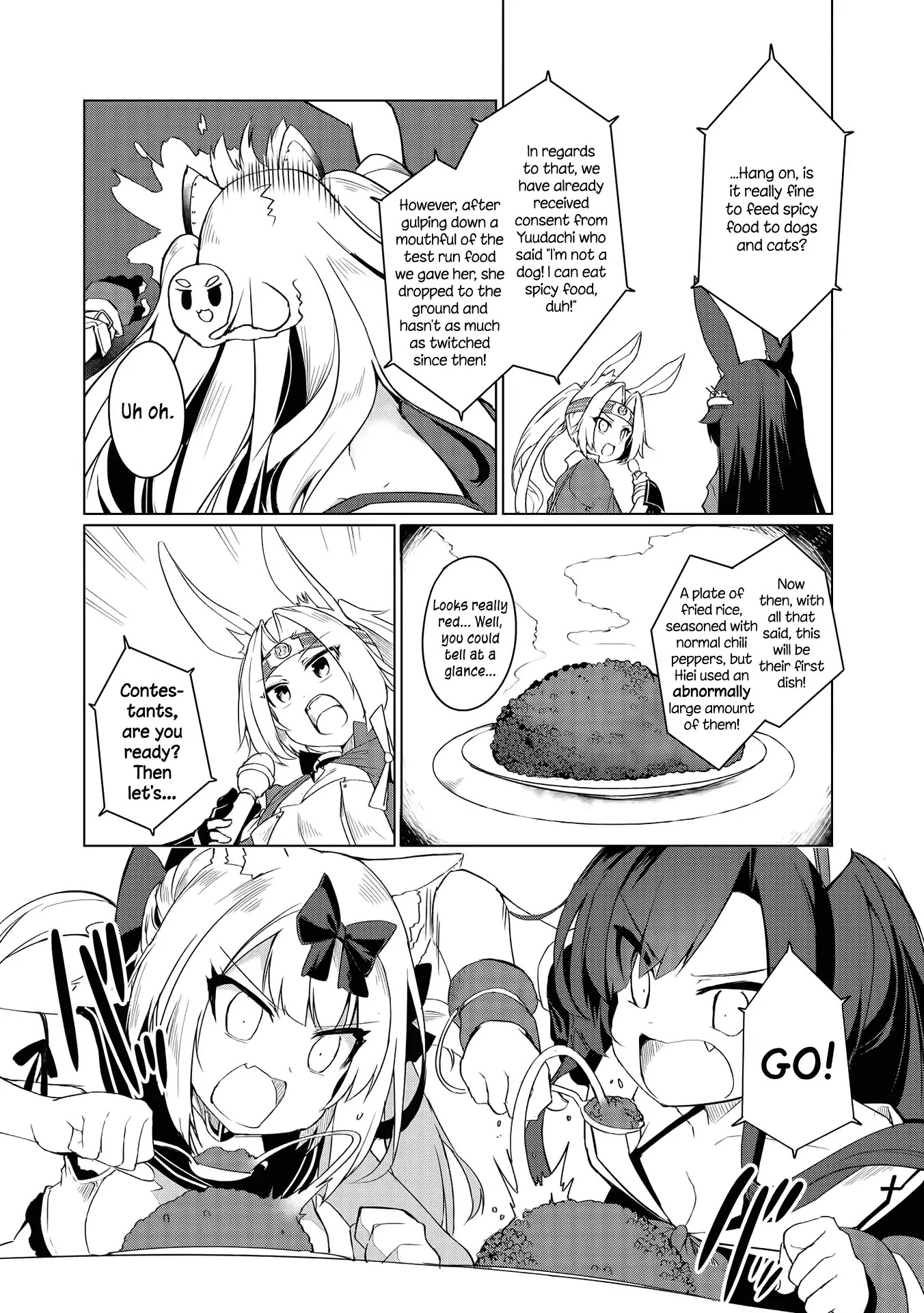 Azur Lane Comic Anthology Vol.2 Chapter 3.4 page 6 - Vol.3 Chapter 4: Black / White Hot War