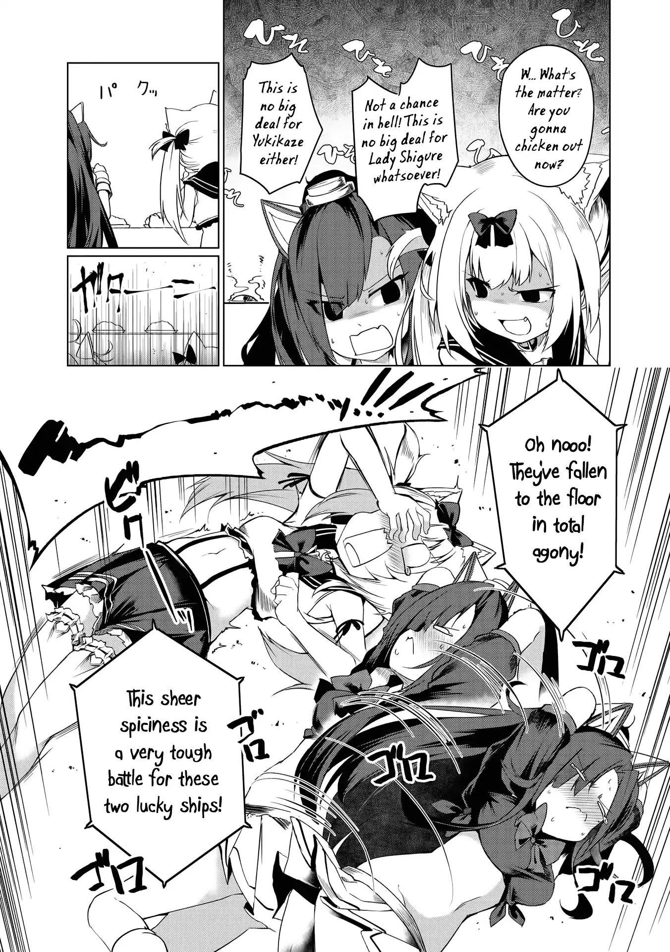 Azur Lane Comic Anthology Vol.2 Chapter 3.4 page 9 - Vol.3 Chapter 4: Black / White Hot War