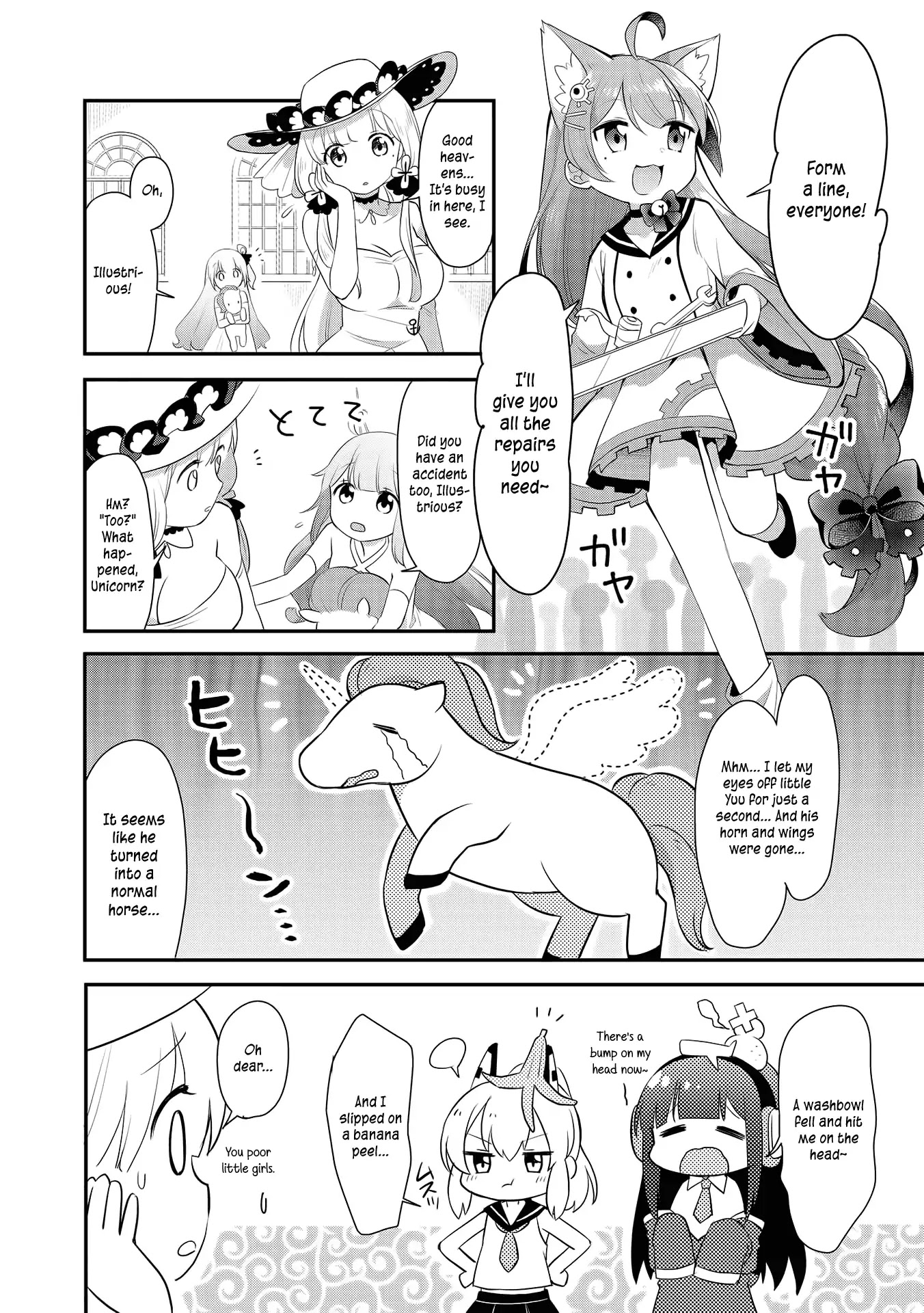Azur Lane Comic Anthology Vol.2 Chapter 3.5 page 2 - Vol.3 Chapter 5: A Prankster's Feelings