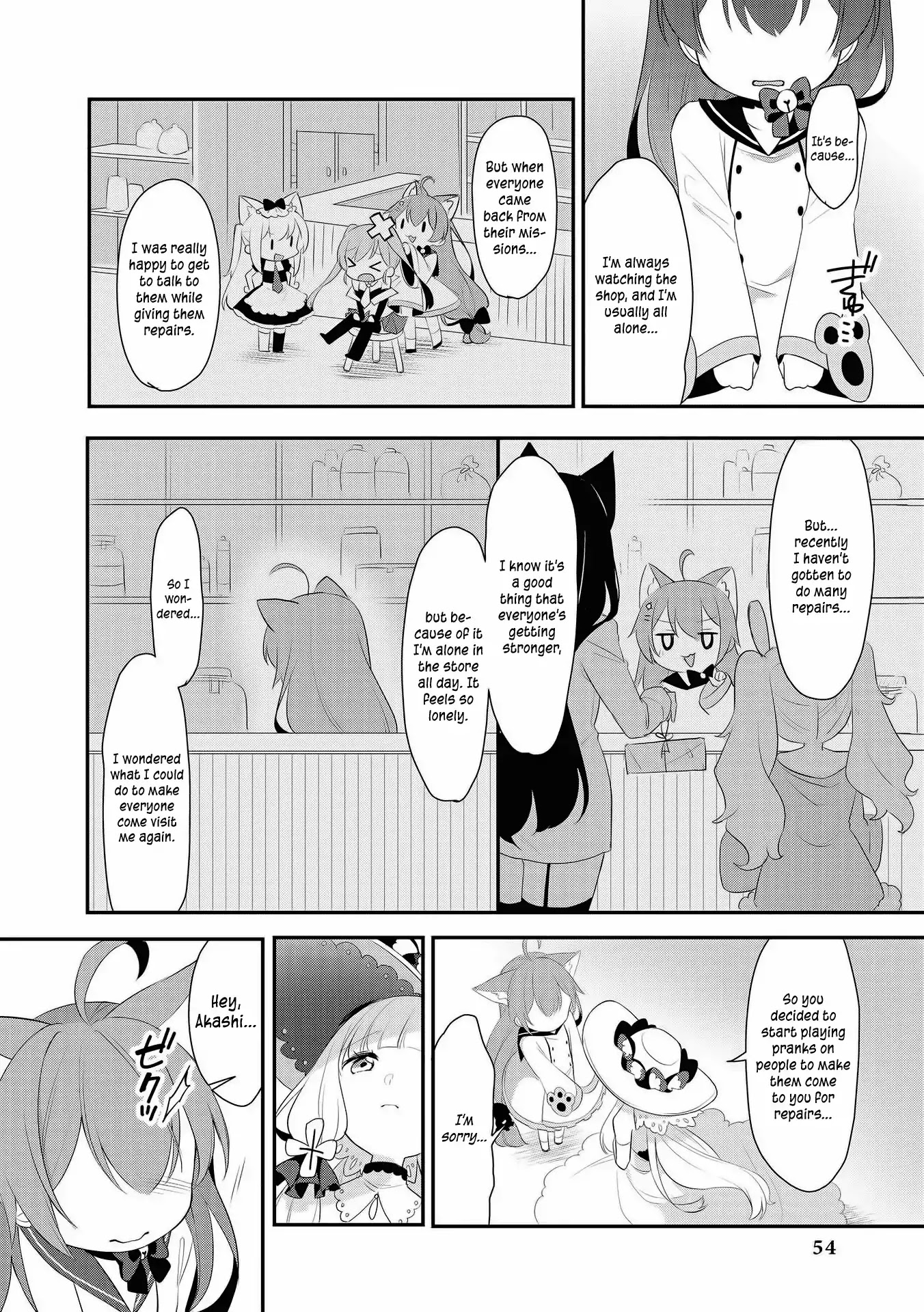 Azur Lane Comic Anthology Vol.2 Chapter 3.5 page 6 - Vol.3 Chapter 5: A Prankster's Feelings