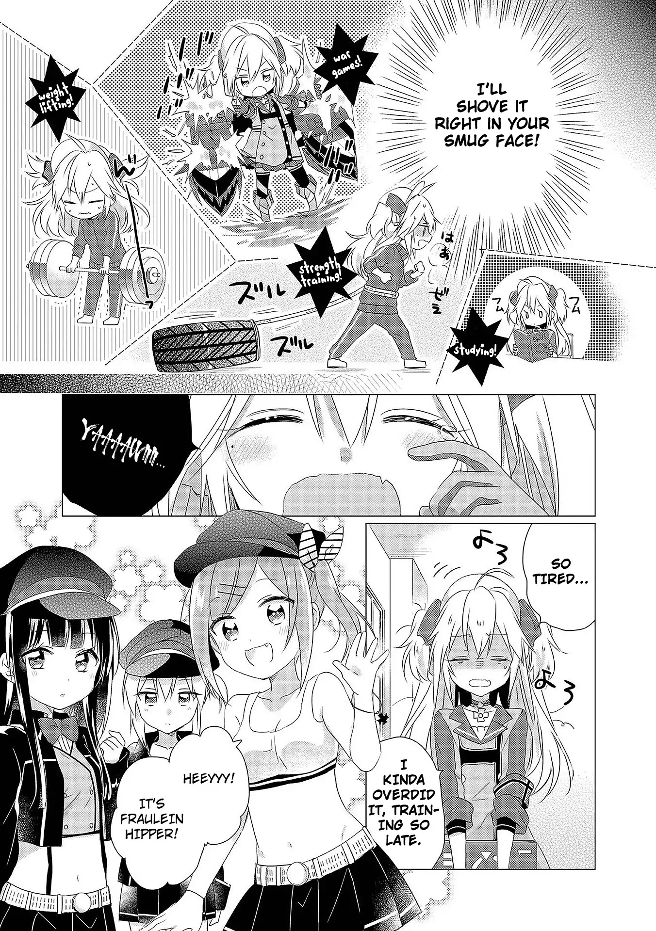 Azur Lane Comic Anthology Vol.2 Chapter 3.7 page 3 - Vol.3 Chapter 7: Because I'm a Big Sister!