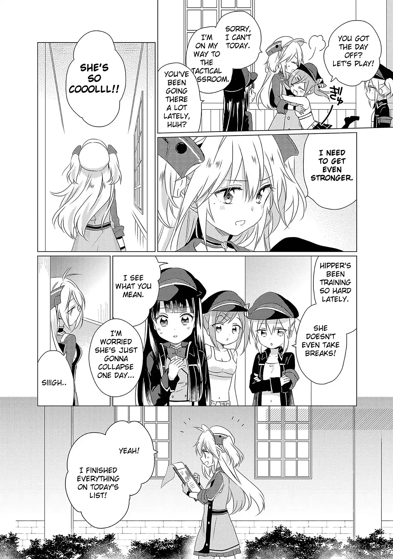 Azur Lane Comic Anthology Vol.2 Chapter 3.7 page 4 - Vol.3 Chapter 7: Because I'm a Big Sister!