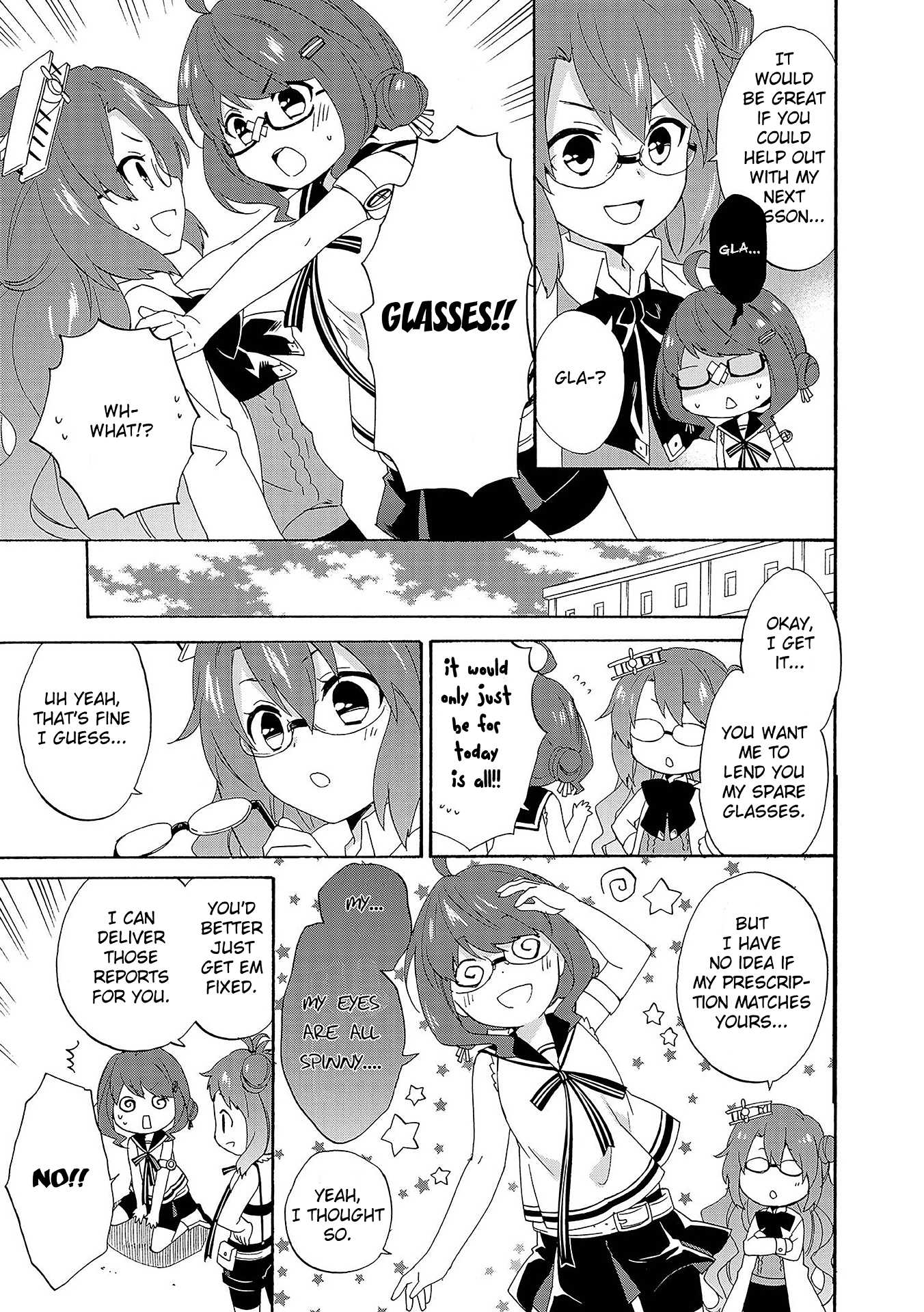 Azur Lane Comic Anthology Vol.2 Chapter 3.8 page 5 - Vol. 3 Chapter 8: Glasses Crisis