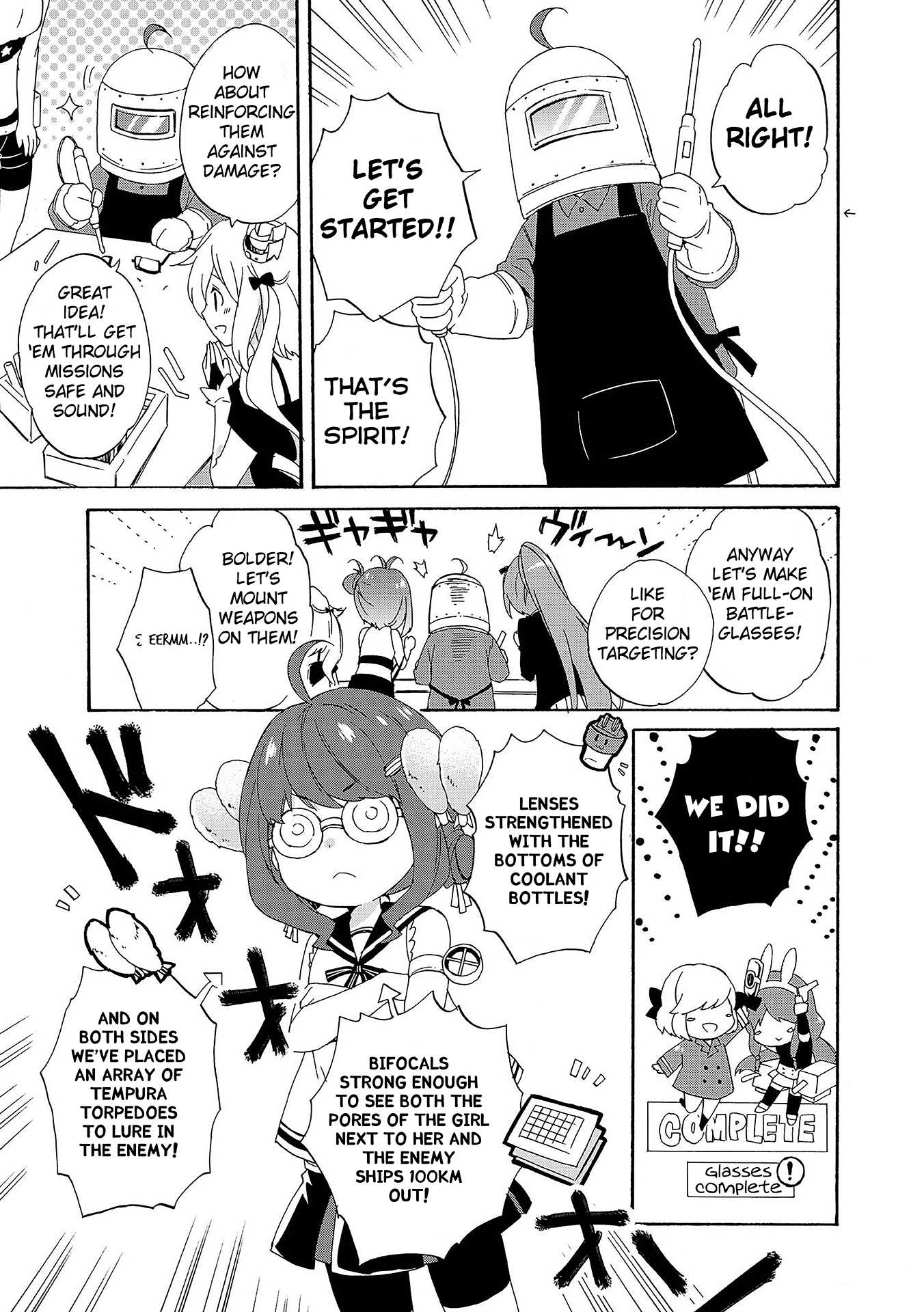 Azur Lane Comic Anthology Vol.2 Chapter 3.8 page 7 - Vol. 3 Chapter 8: Glasses Crisis