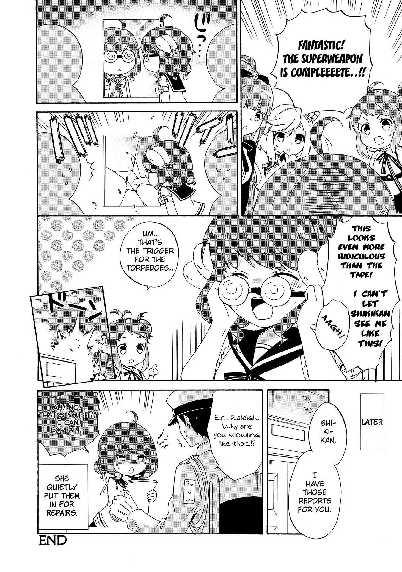 Azur Lane Comic Anthology Vol.2 Chapter 3.8 page 8 - Vol. 3 Chapter 8: Glasses Crisis