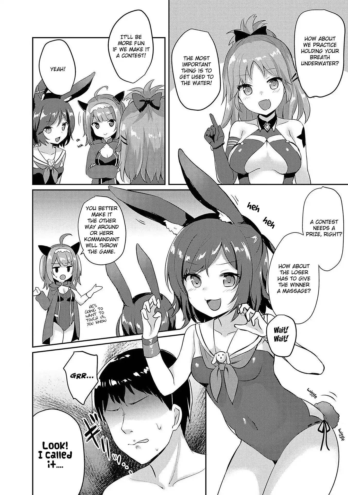 Azur Lane Comic Anthology Vol.2 Chapter 4.11 page 6 - Vol.4 Chapter 11: Submarine Swim Class