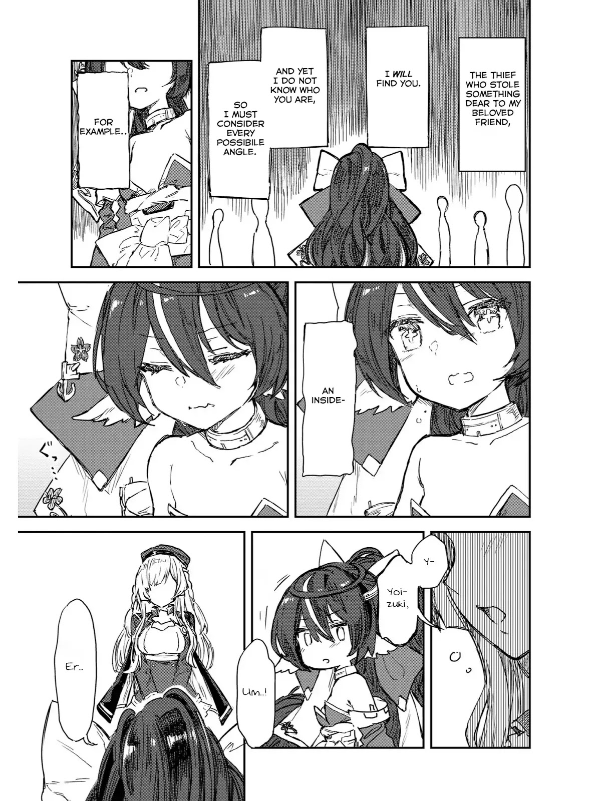 Azur Lane Comic Anthology Vol.2 Chapter 4.2 page 9 - Vol.4 Chapter 2: Great Detective Yoizuki?
