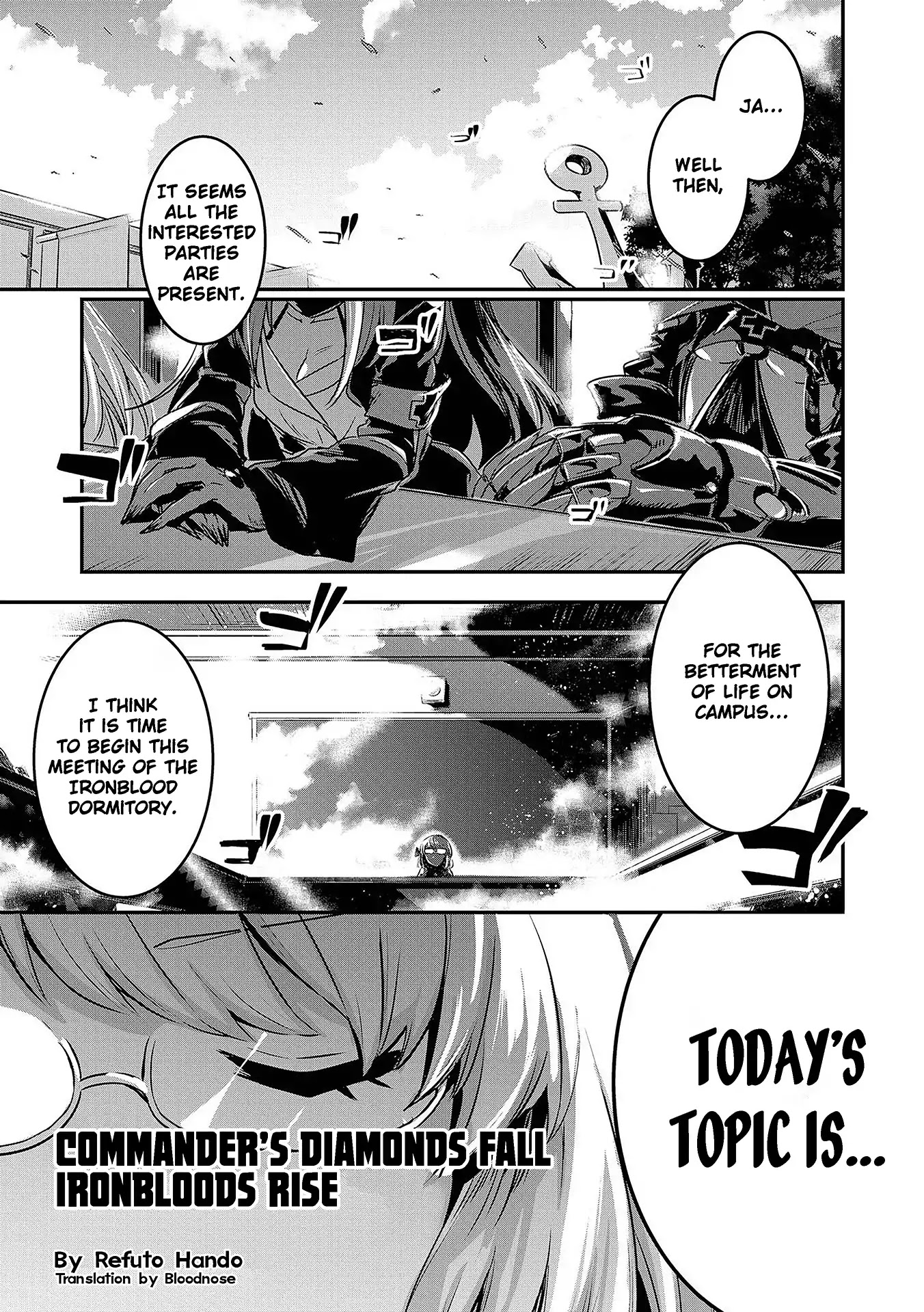 Azur Lane Comic Anthology Vol.2 Chapter 4.4 page 1 - Vol.4 Chapter 4: Commander's Diamonds Fall Ironbloods Rise