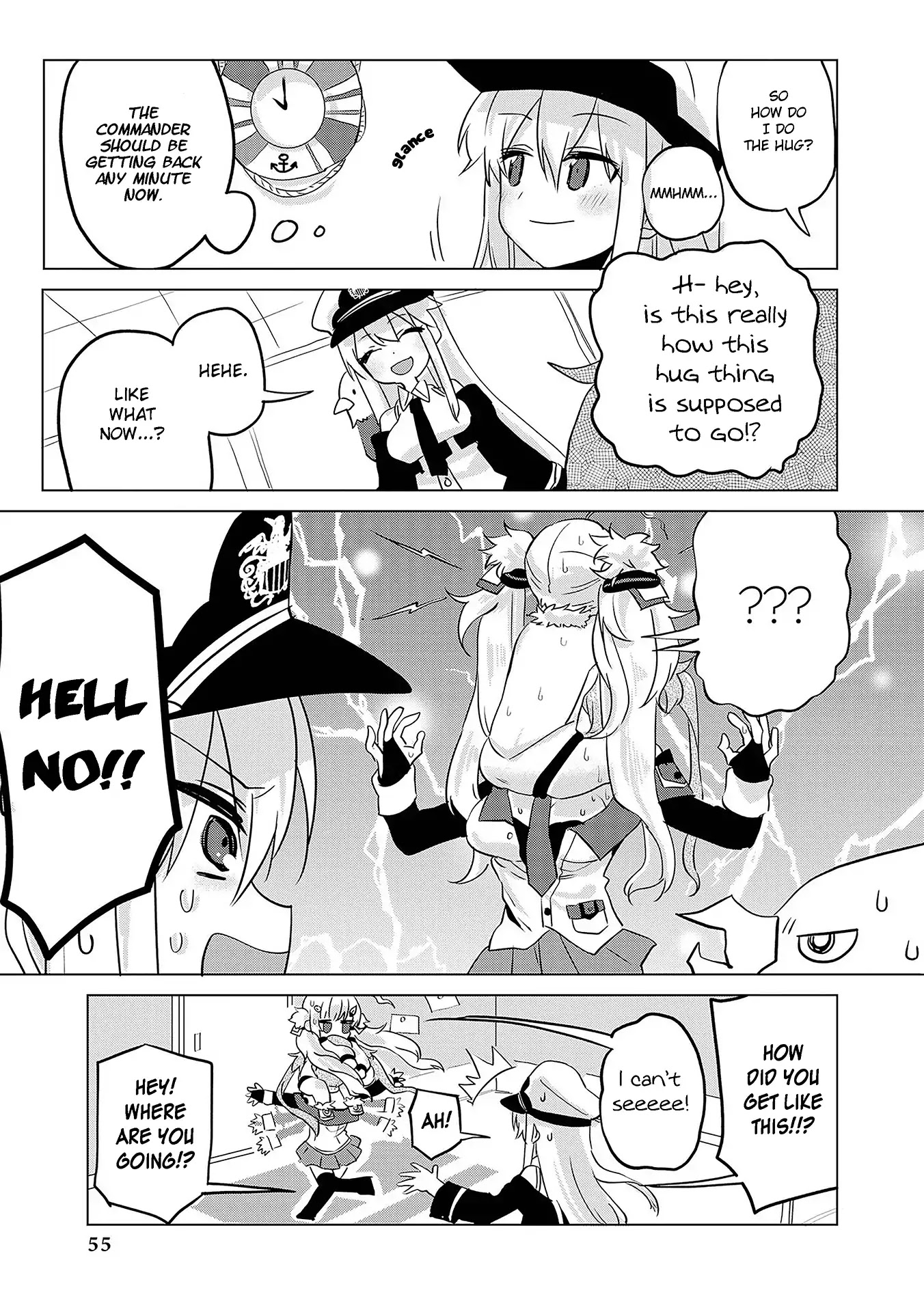 Azur Lane Comic Anthology Vol.2 Chapter 4.5 page 7 - Vol.4 Chapter 5: Hug Hug