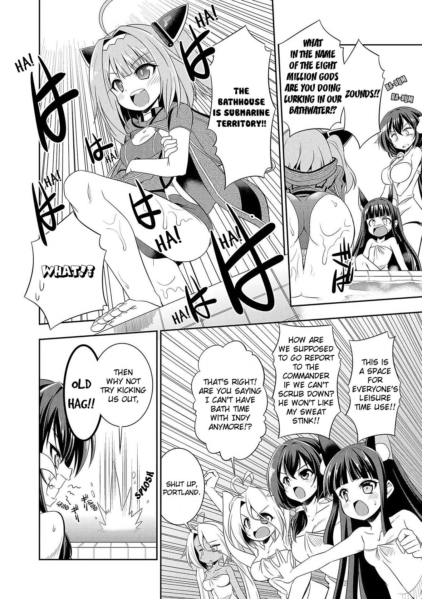 Azur Lane Comic Anthology Vol.2 Chapter 4.6 page 2 - Vol. 4 Chapter 6: Our Bathhouse Brawl