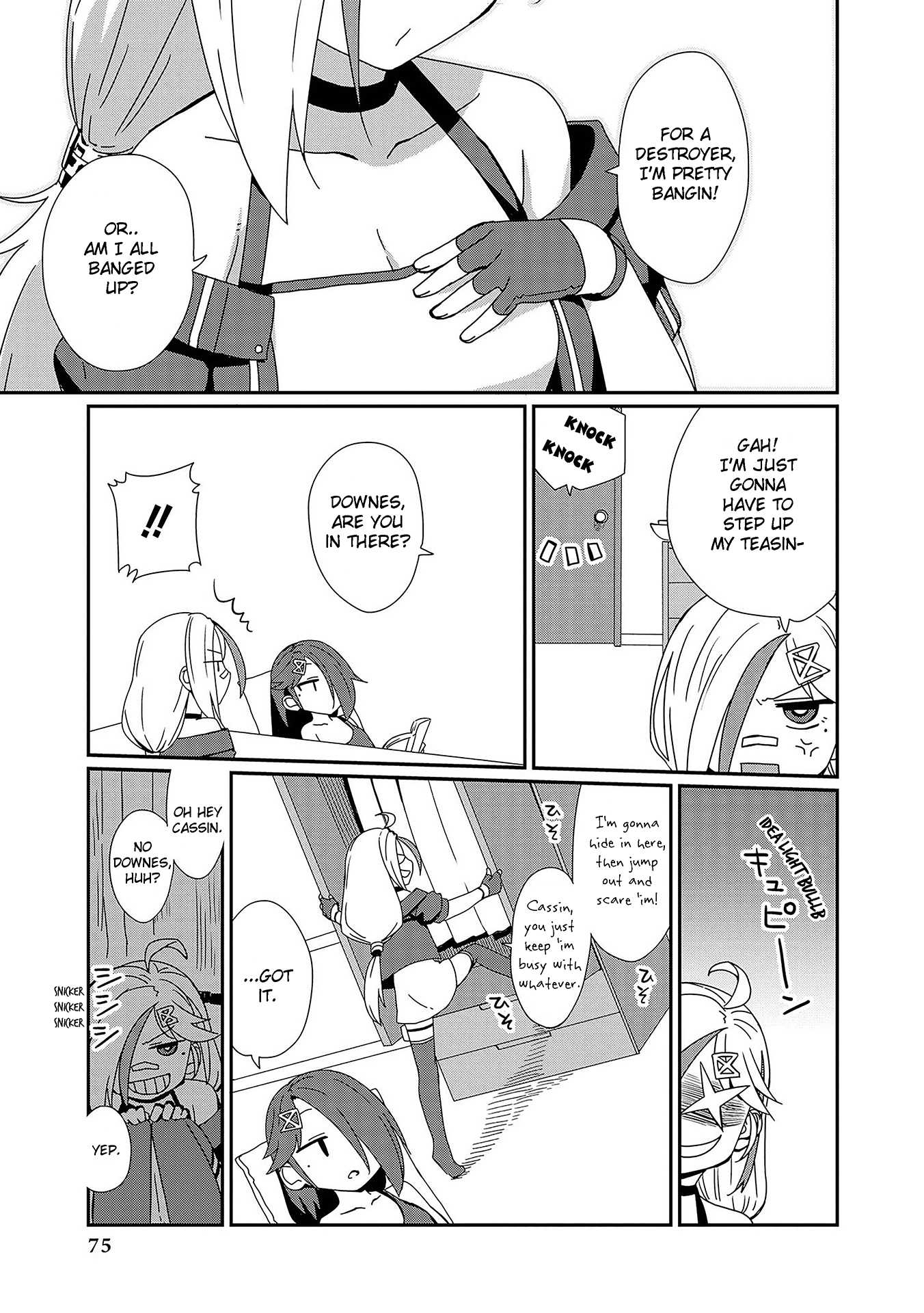 Azur Lane Comic Anthology Vol.2 Chapter 4.7 page 5 - Vol. 4 Chapter 7: Downes Wants Attention!