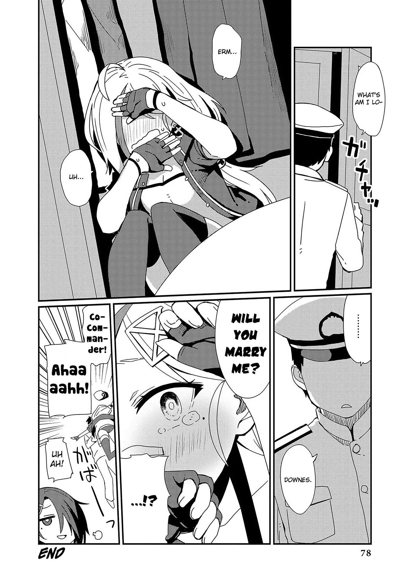 Azur Lane Comic Anthology Vol.2 Chapter 4.7 page 8 - Vol. 4 Chapter 7: Downes Wants Attention!