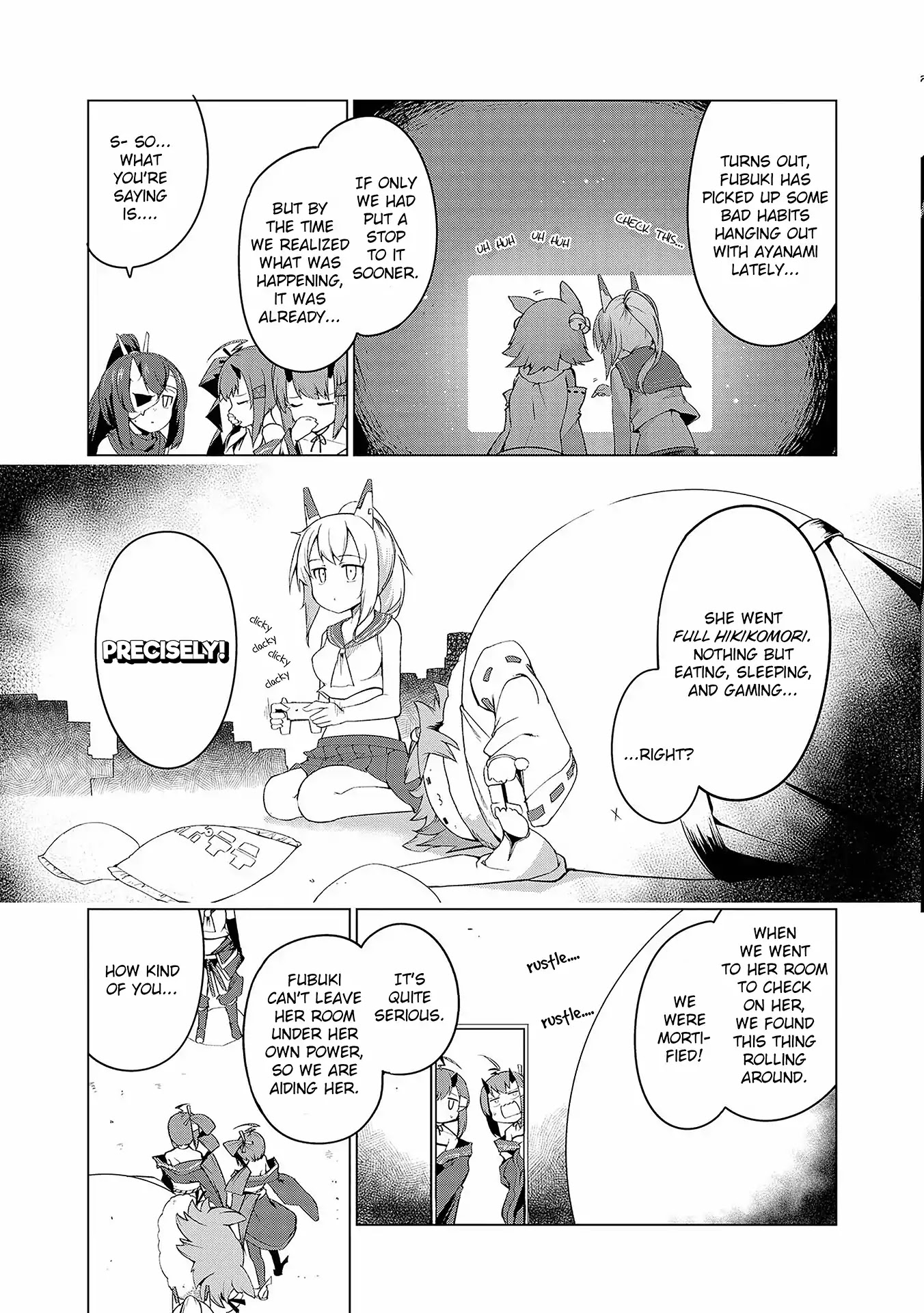 Azur Lane Comic Anthology Vol.2 Chapter 5.1 page 11 - Vol.5 Chapter 1: You're So Round, Fubuki!