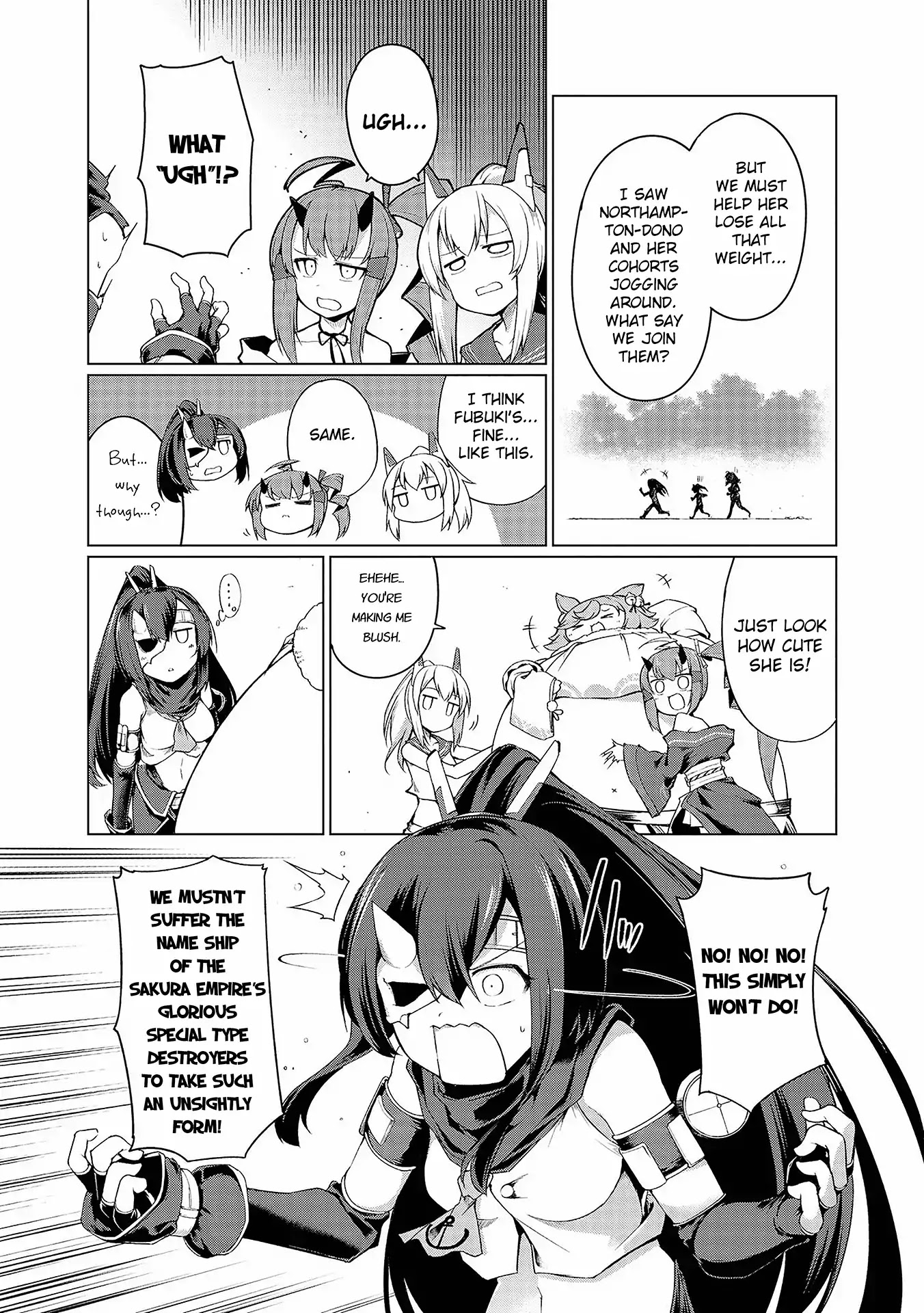 Azur Lane Comic Anthology Vol.2 Chapter 5.1 page 13 - Vol.5 Chapter 1: You're So Round, Fubuki!