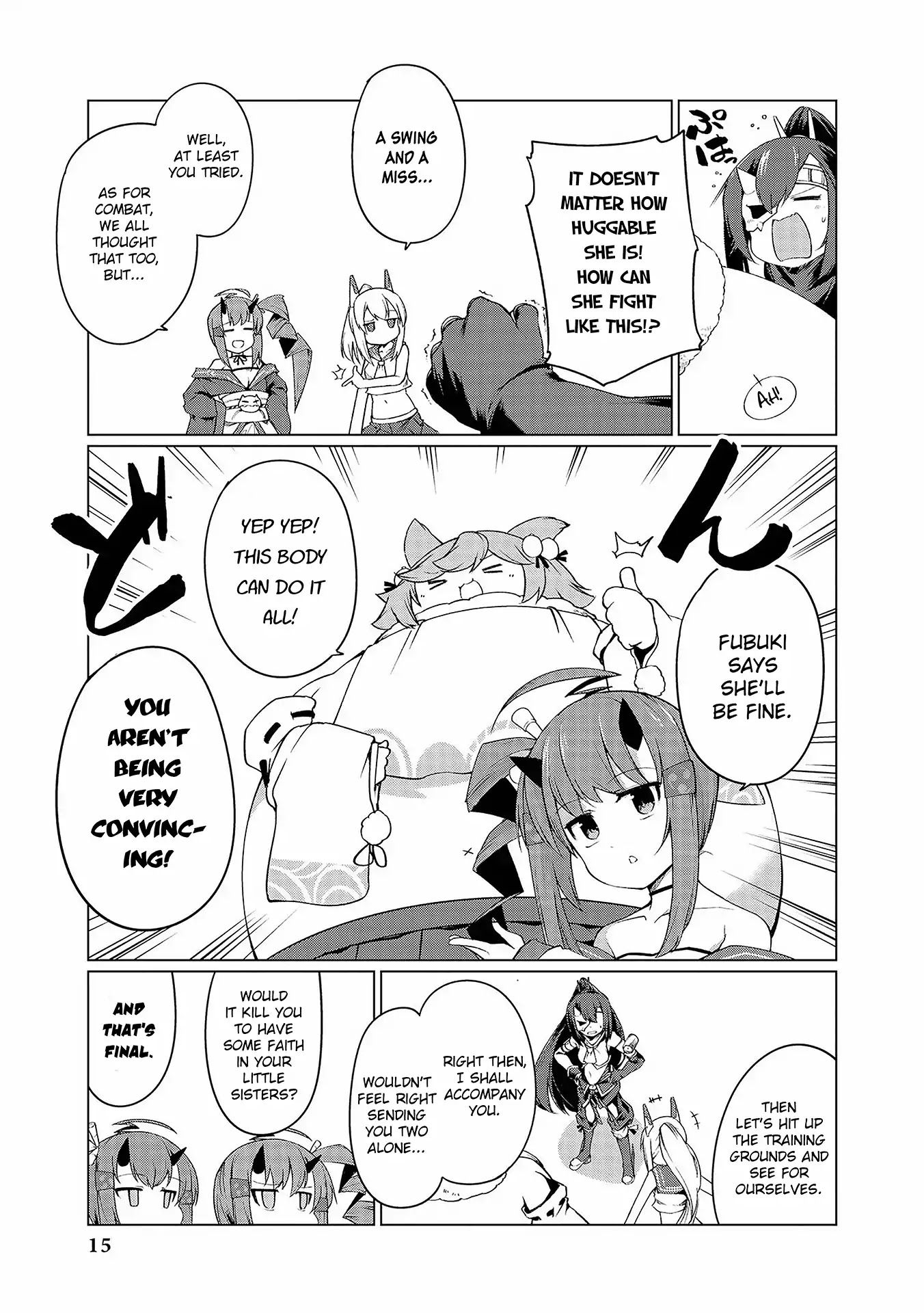 Azur Lane Comic Anthology Vol.2 Chapter 5.1 page 15 - Vol.5 Chapter 1: You're So Round, Fubuki!