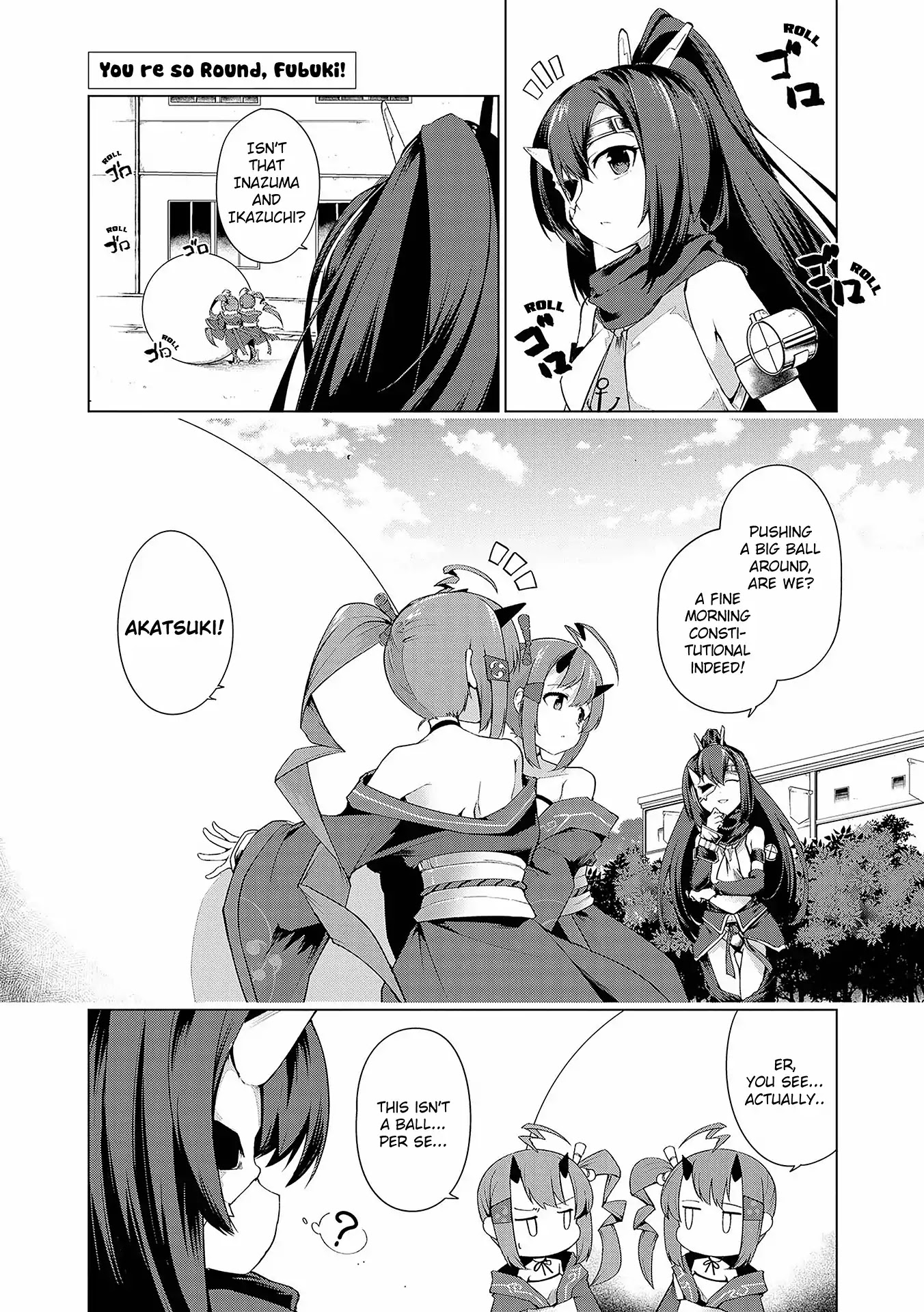 Azur Lane Comic Anthology Vol.2 Chapter 5.1 page 9 - Vol.5 Chapter 1: You're So Round, Fubuki!