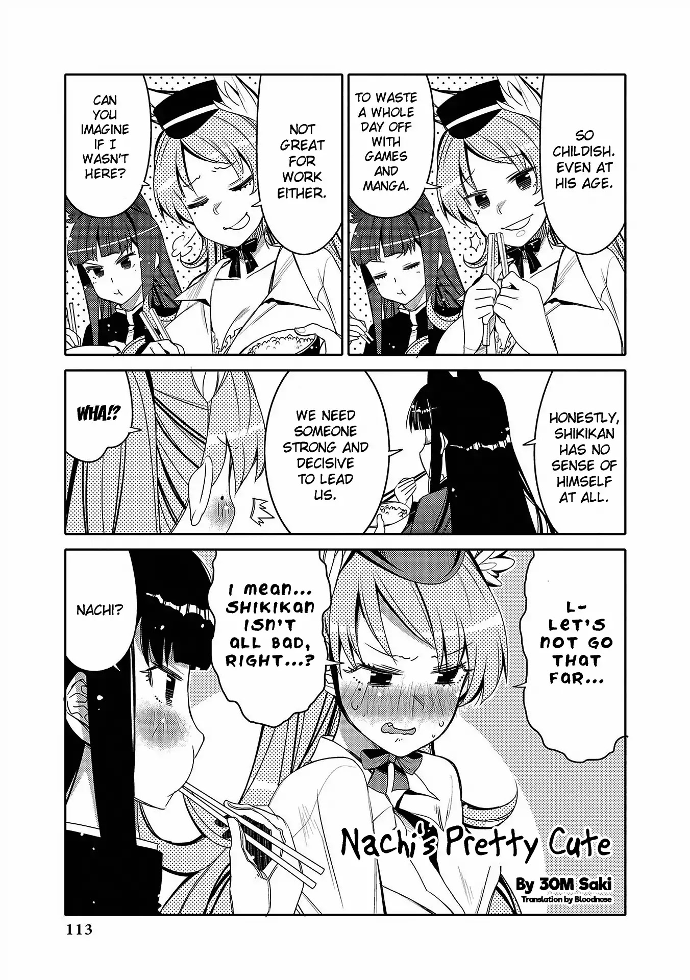 Azur Lane Comic Anthology Vol.2 Chapter 5.10 page 1 - Vol.5 Chapter 10: Nachi's Pretty Cute