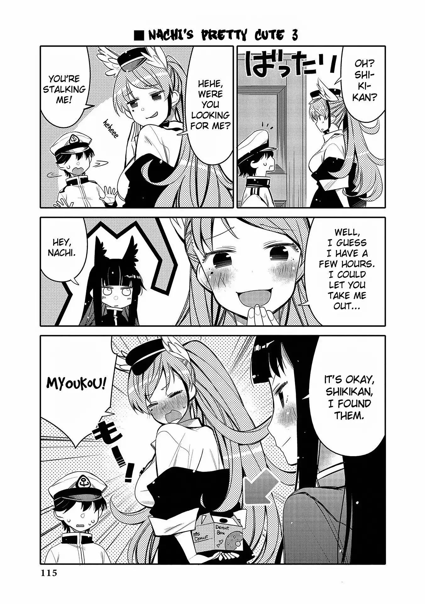 Azur Lane Comic Anthology Vol.2 Chapter 5.10 page 3 - Vol.5 Chapter 10: Nachi's Pretty Cute