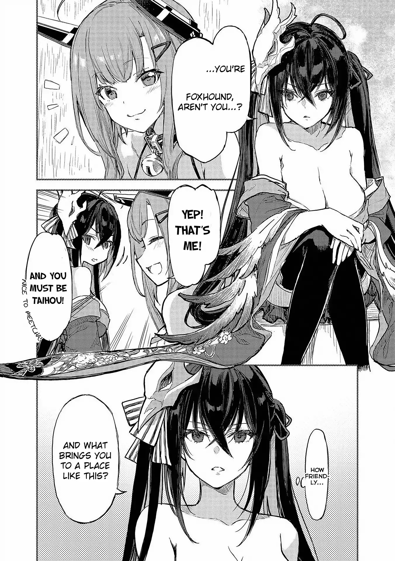 Azur Lane Comic Anthology Vol.2 Chapter 5.2 page 2 - Vol.5 Chapter 2: Fretting in the Rain
