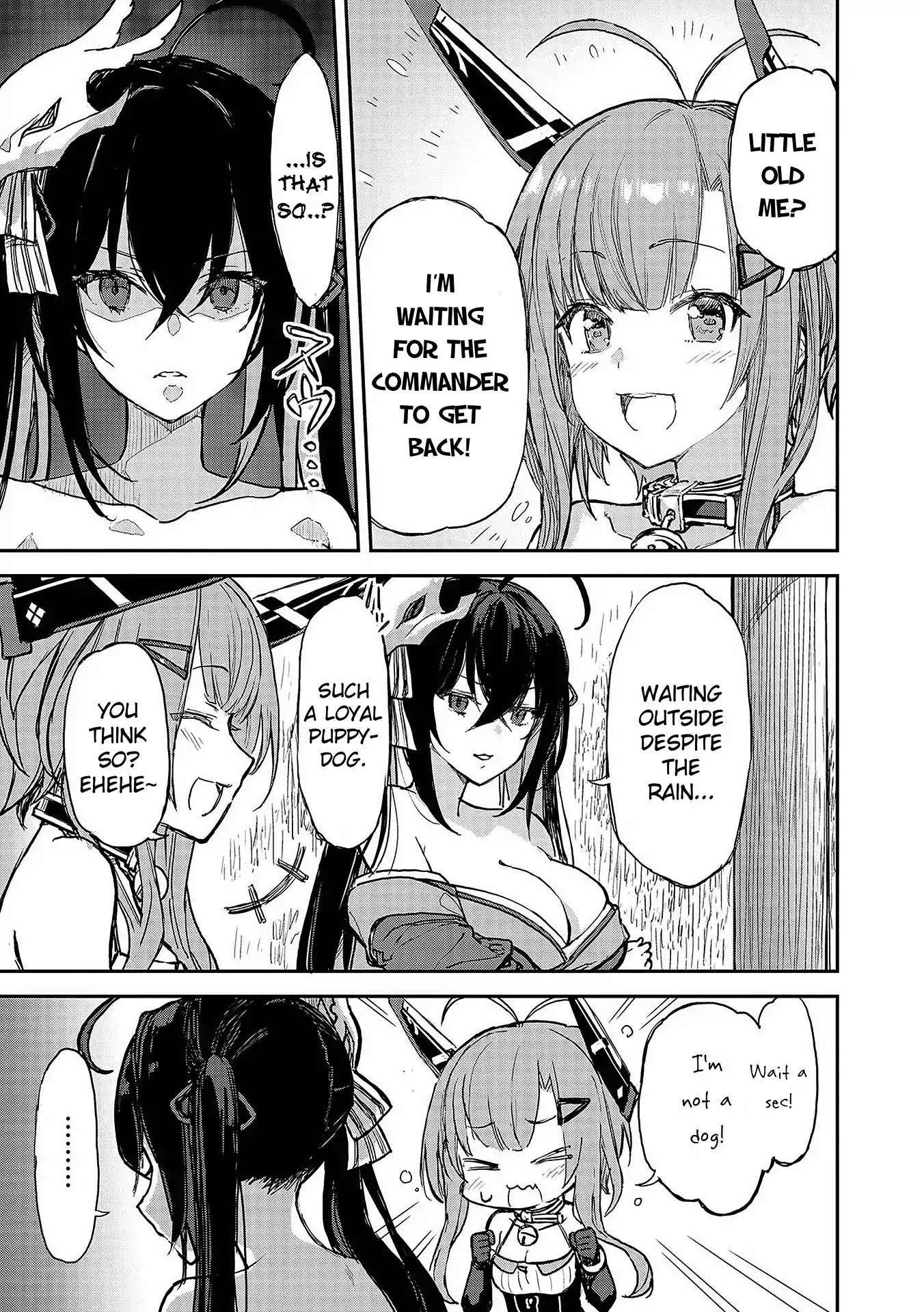 Azur Lane Comic Anthology Vol.2 Chapter 5.2 page 3 - Vol.5 Chapter 2: Fretting in the Rain